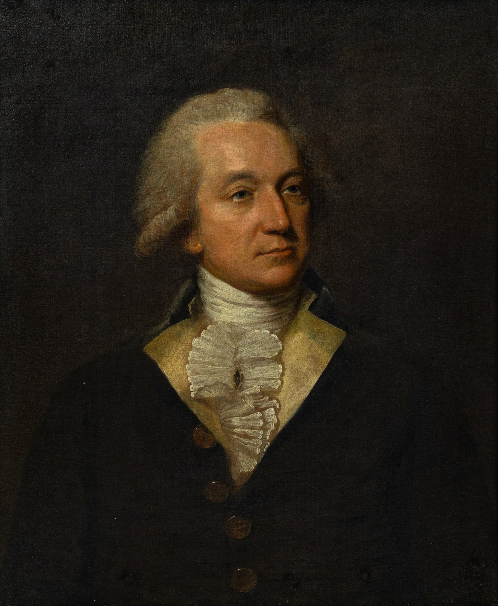 School of Lemuel Francis Abbott: Portrait of a Gentleman said to be General John Moore Oil on canvas 30 x 25 inches (76.3 x 63.5 cm) Frame 37 x 32 1/4 inches (94 x 82 cm)