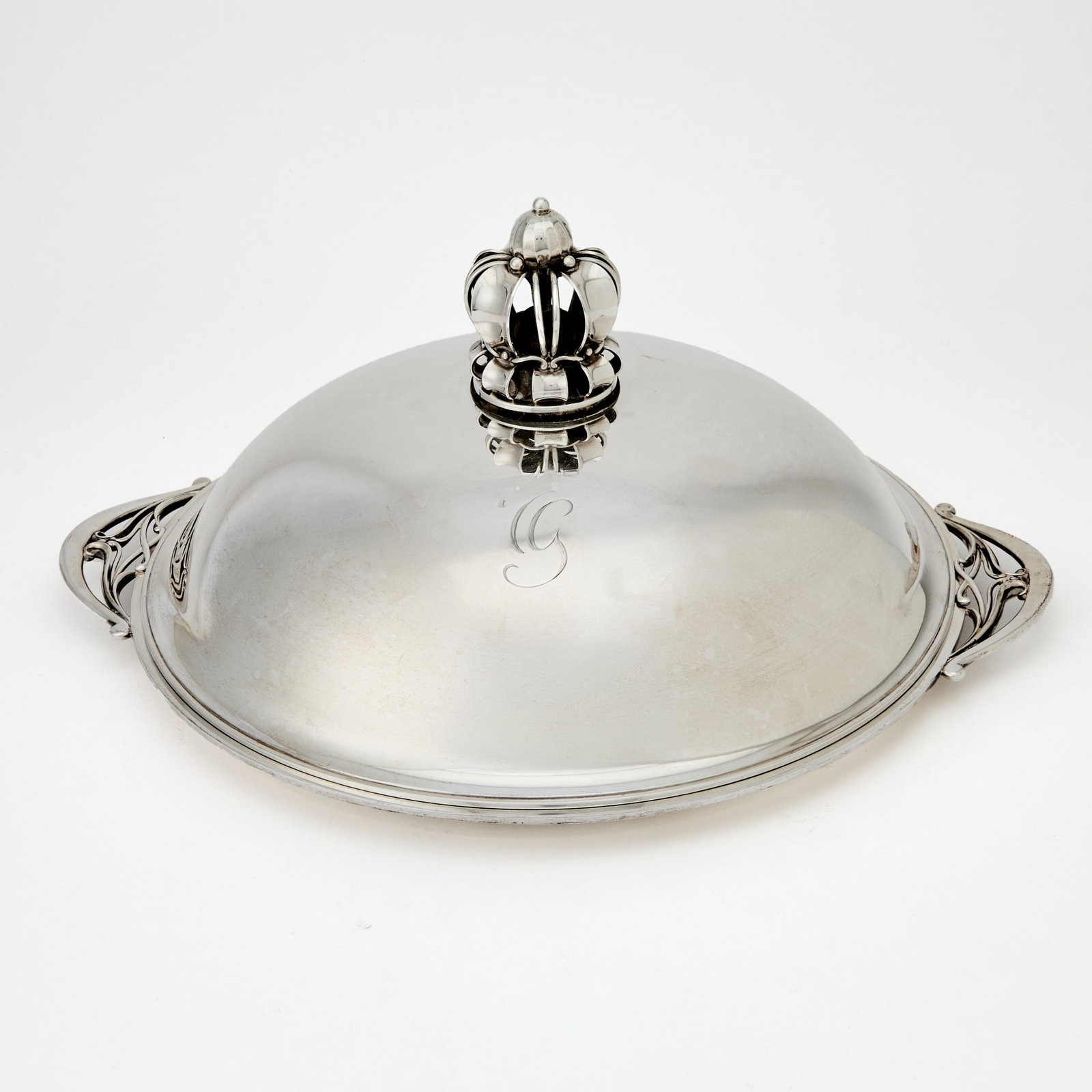 Danish Sterling Silver Covered Dish (1 of 4)