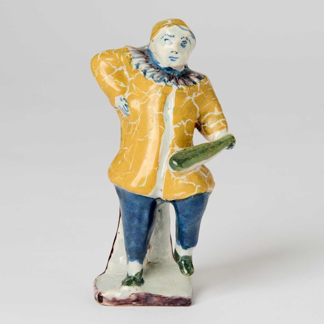 Braunschweig Faience Figure of Harlequin (1 of 5)