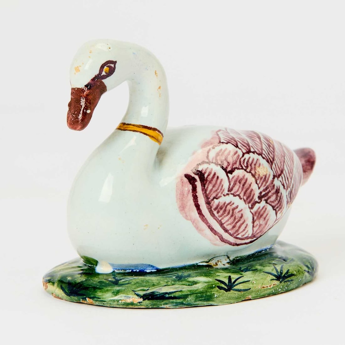 Dutch Delft Model of a Swan (1 of 4)