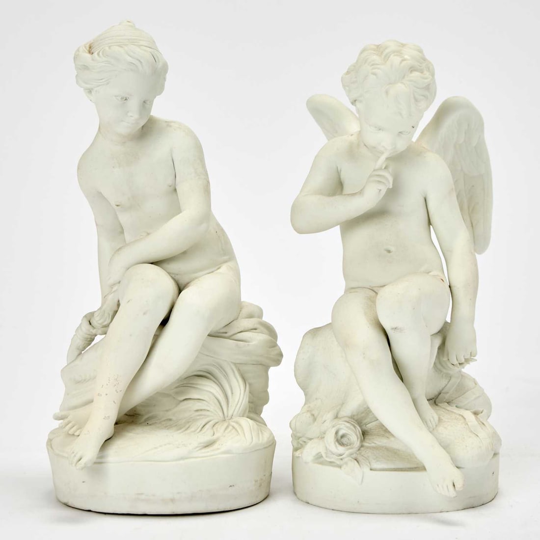 Pair of Sèvres Biscuit Figures of Cupid and Psyche (1 of 5)