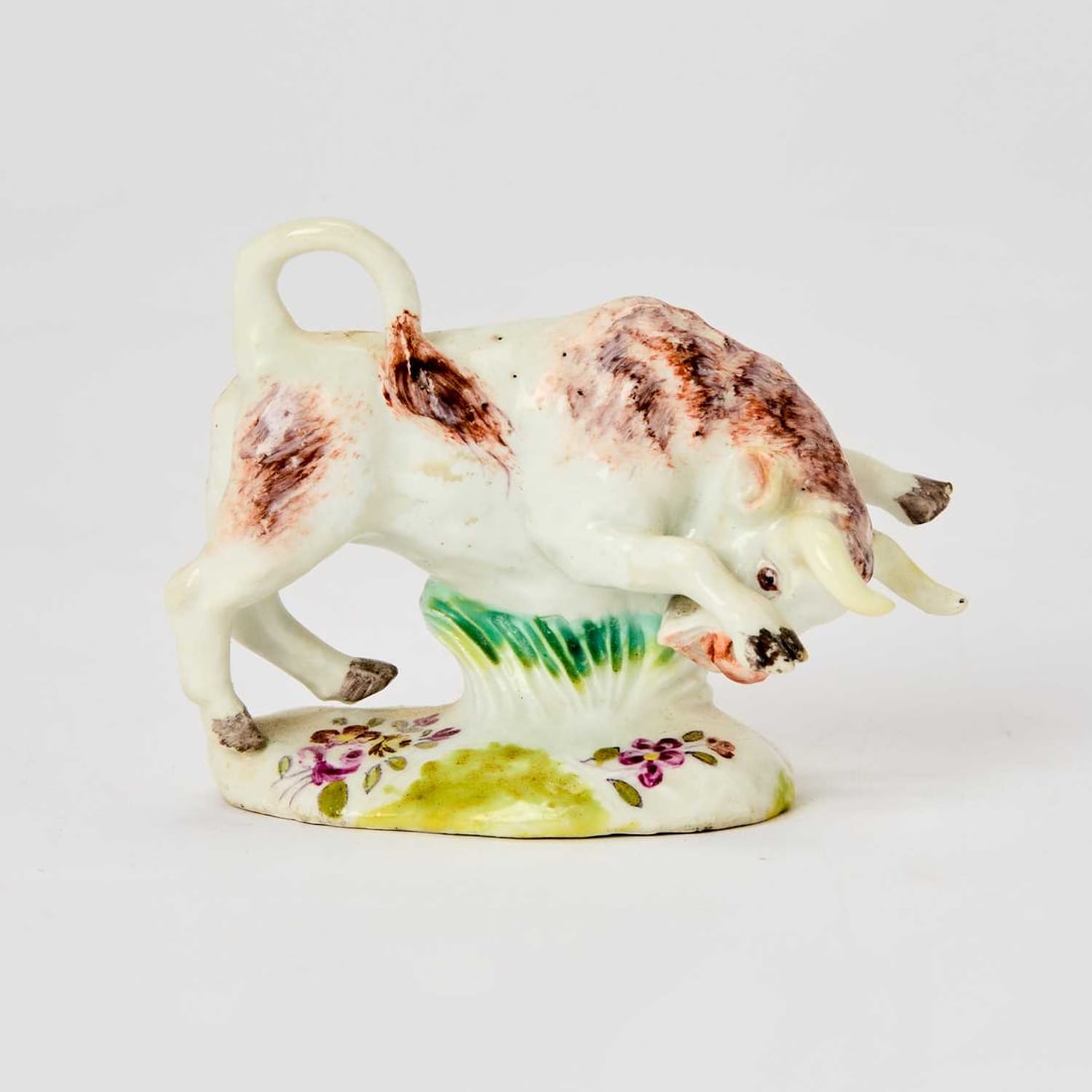 Derby Porcelain Model of a Charging Bull (1 of 5)