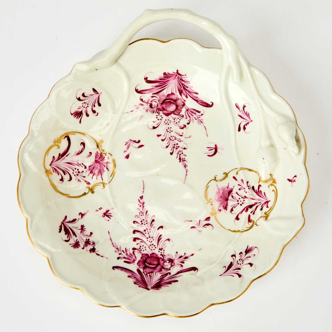 Worcester Porcelain 'Blind Earl' Sweat Meat Dish (1 of 4)