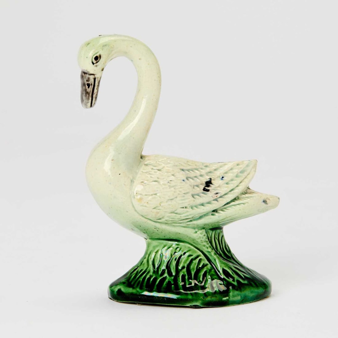 Staffordshire Pearlware Model of a Swan (1 of 5)