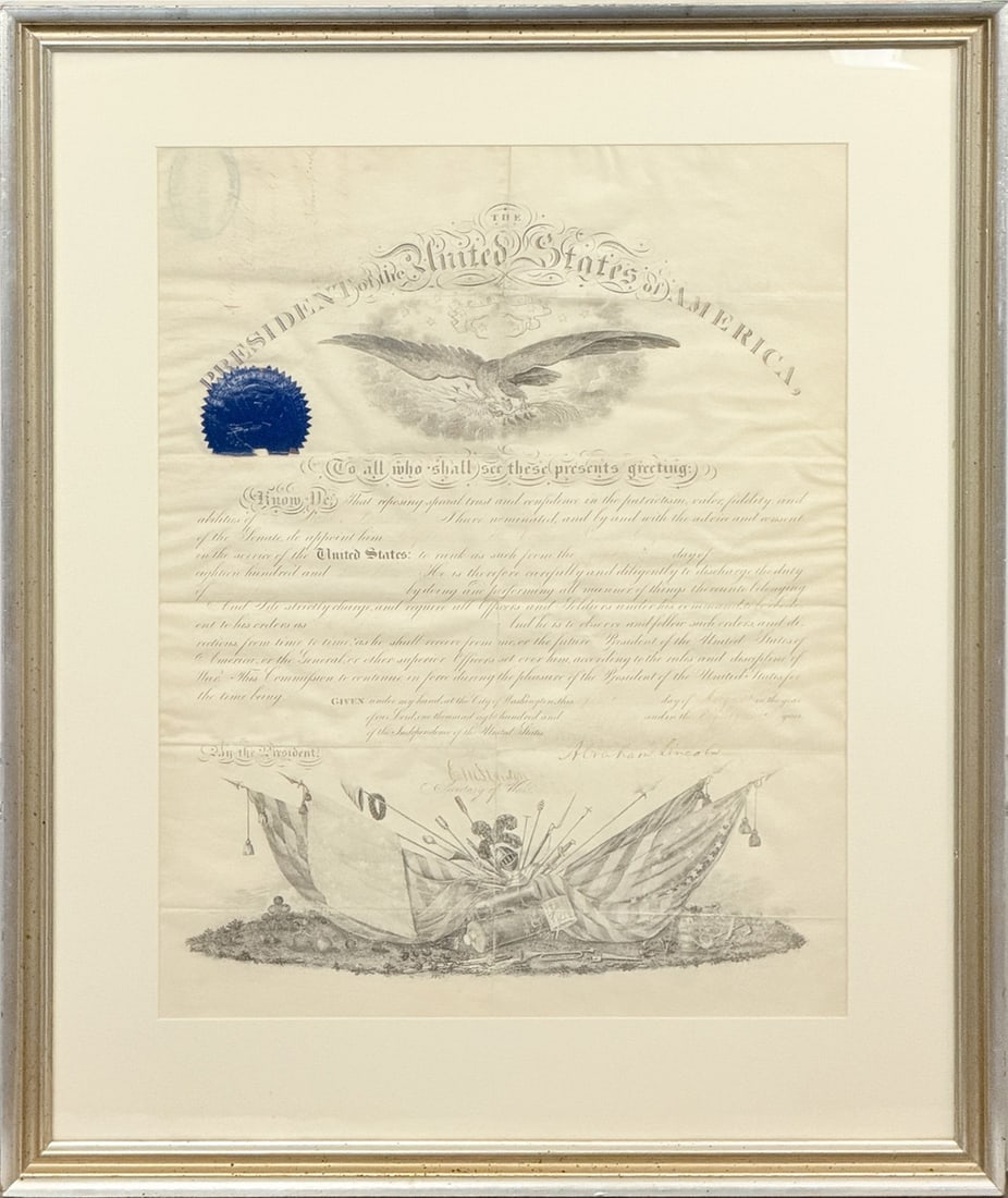 A signed Lincoln appointment (1 of 9)
