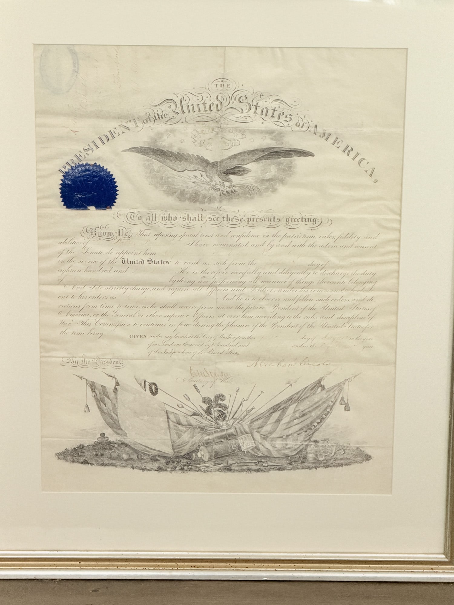 A signed Lincoln appointment - 3