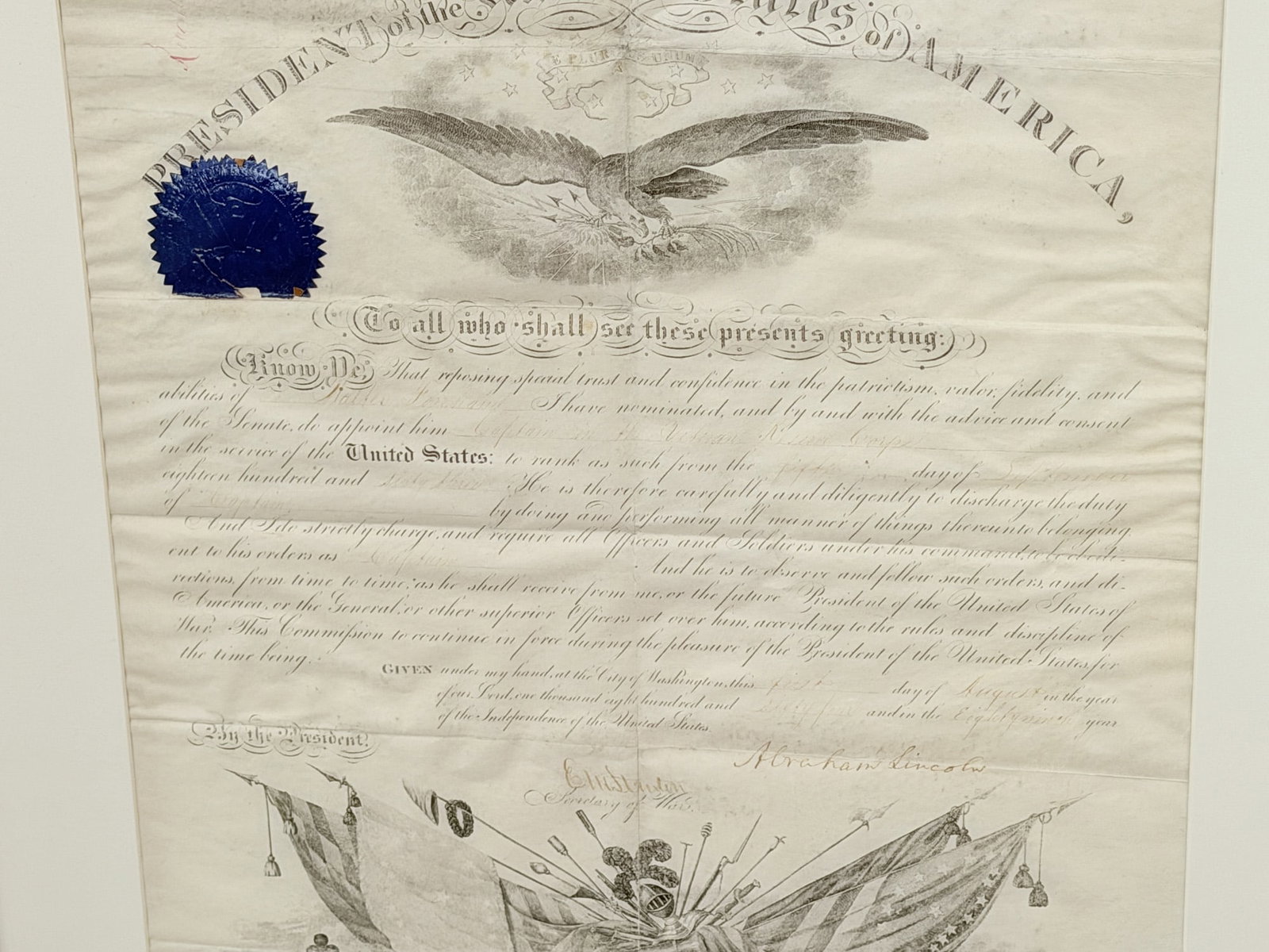 A signed Lincoln appointment - 5