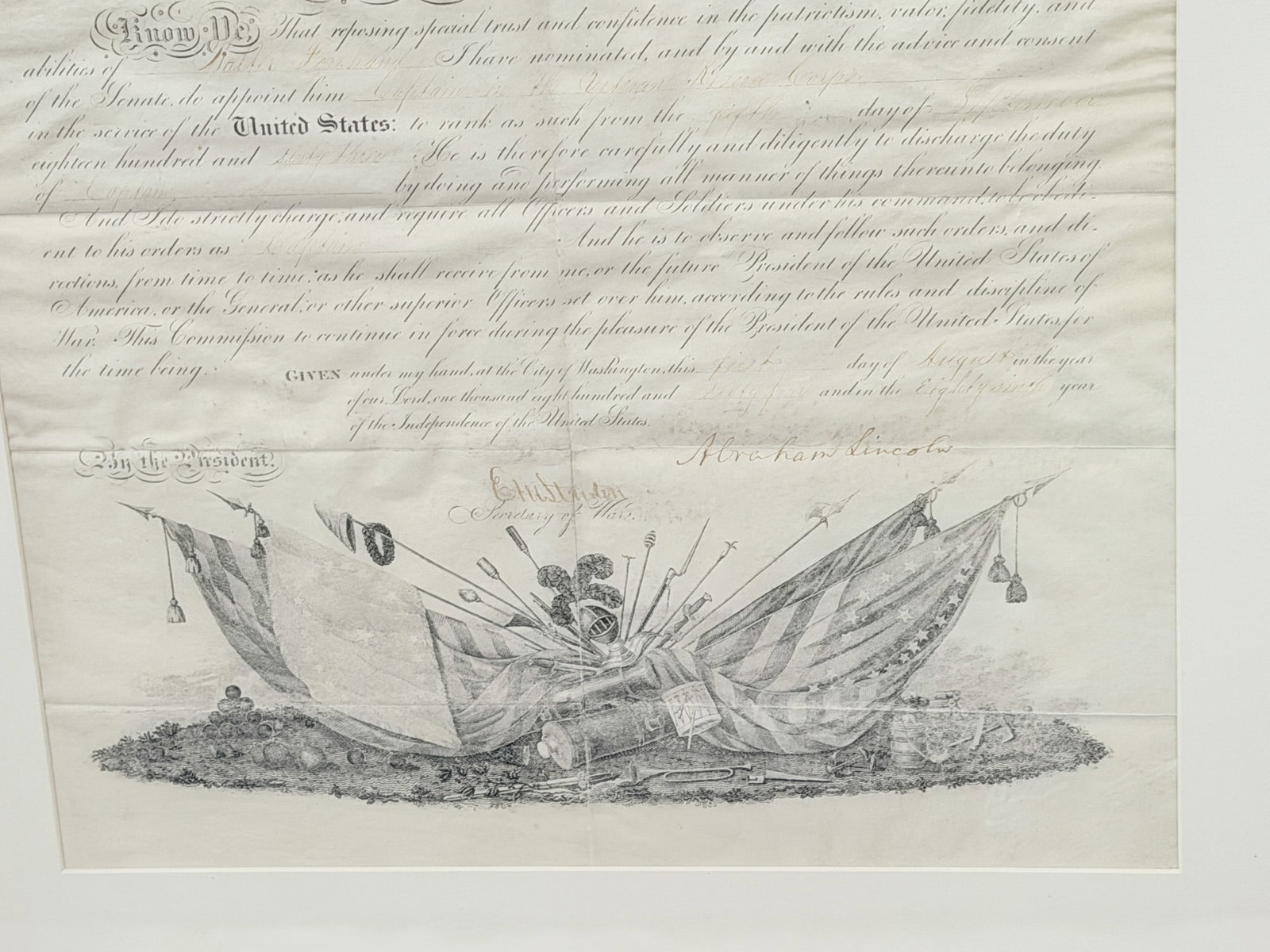 A signed Lincoln appointment - 6