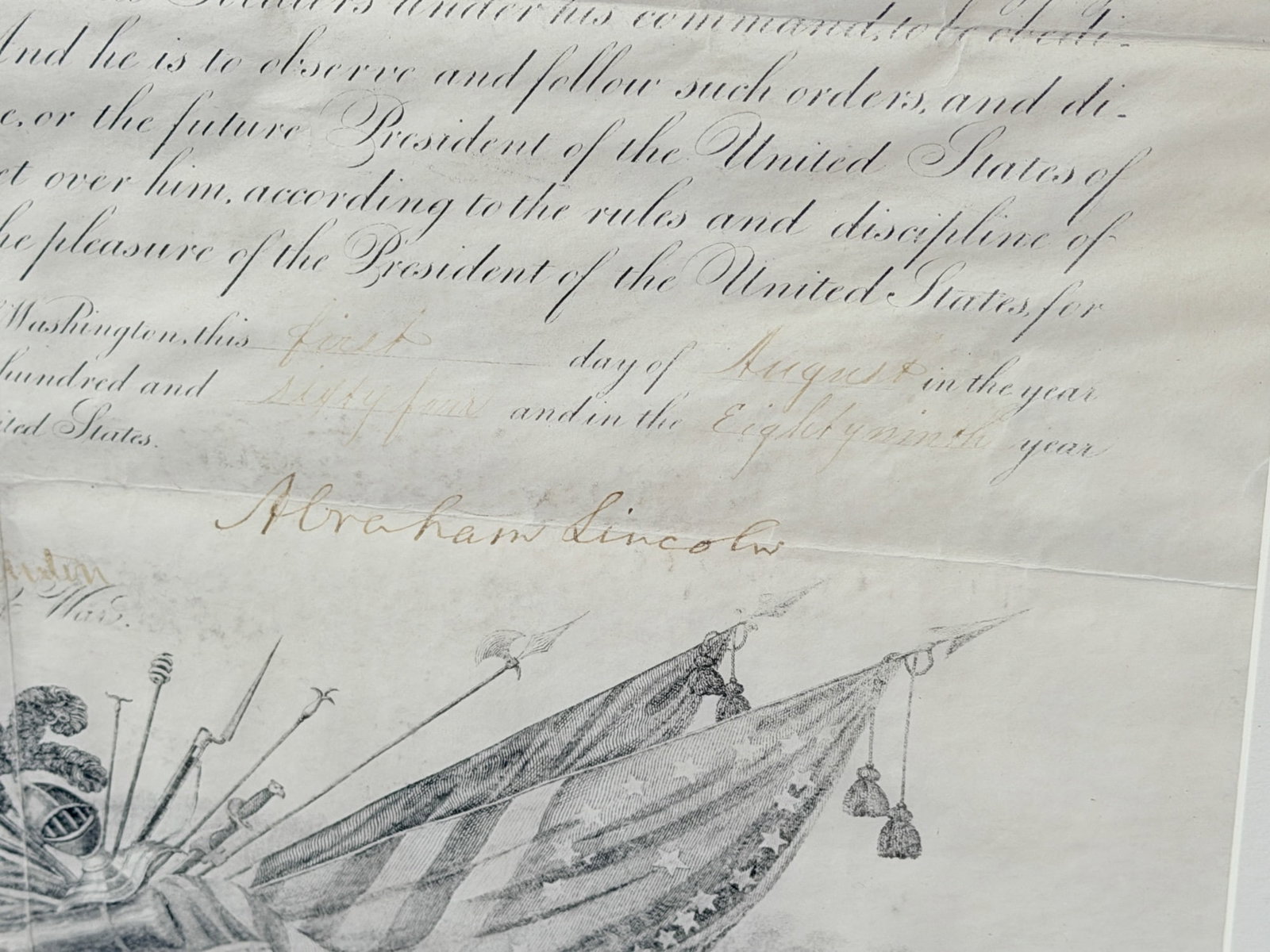 A signed Lincoln appointment - 7