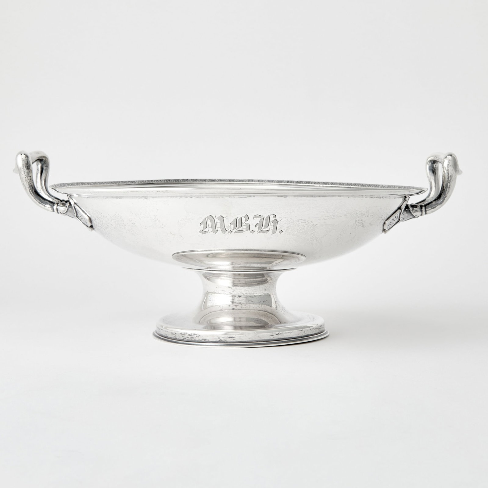 Tiffany & Co. Sterling Silver Two-Handled Footed Bowl (1 of 3)