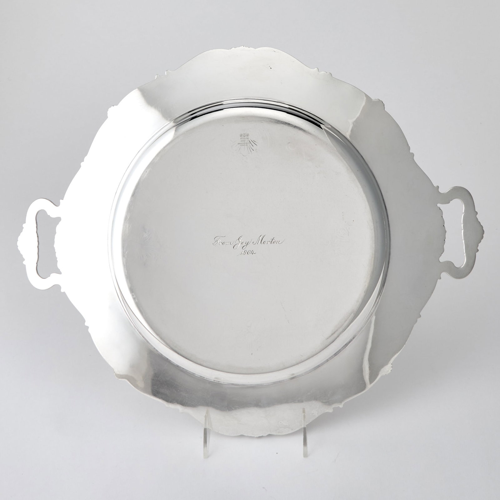 Gorham Sterling Silver Two Handled Tray - 3