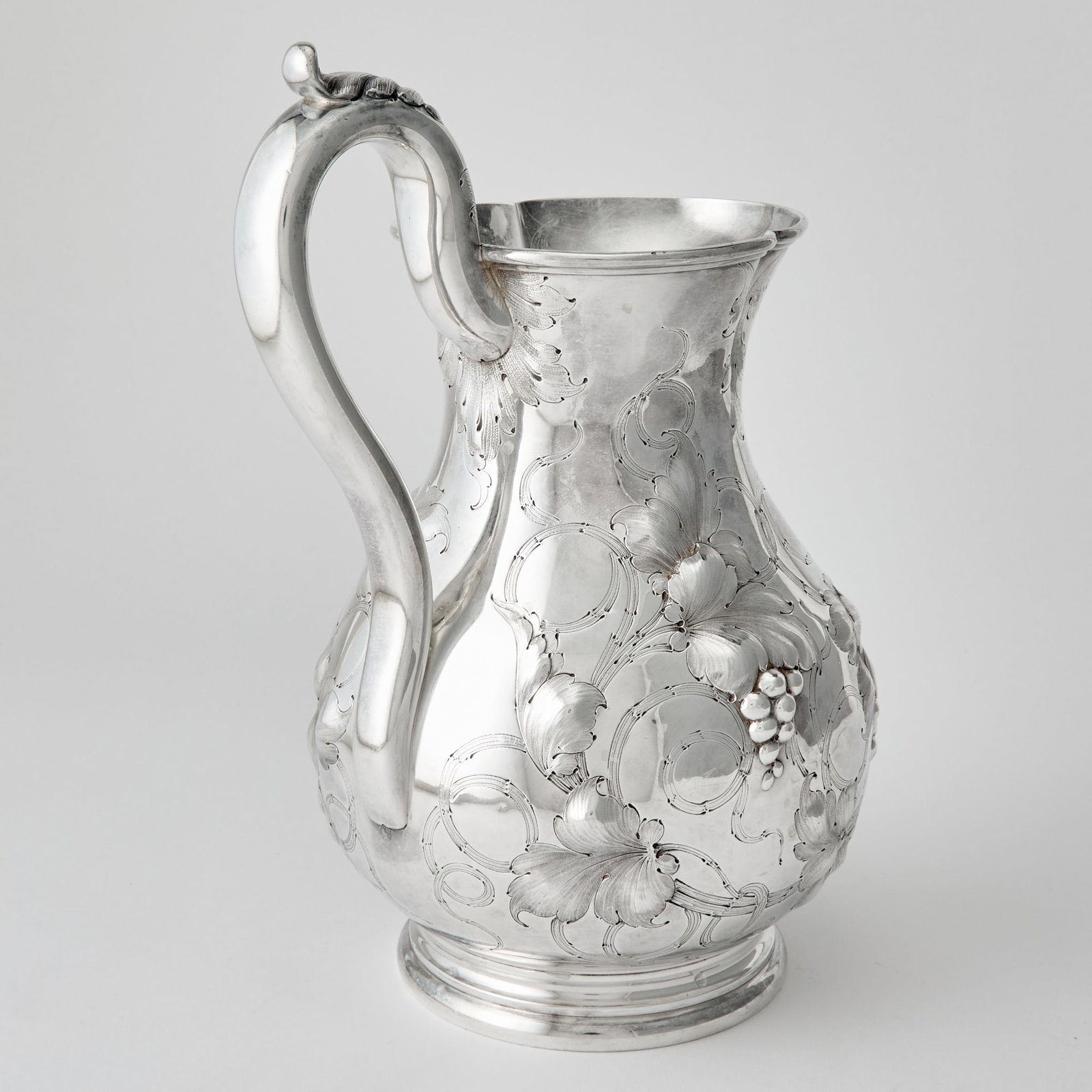 American Silver Water Pitcher - 4