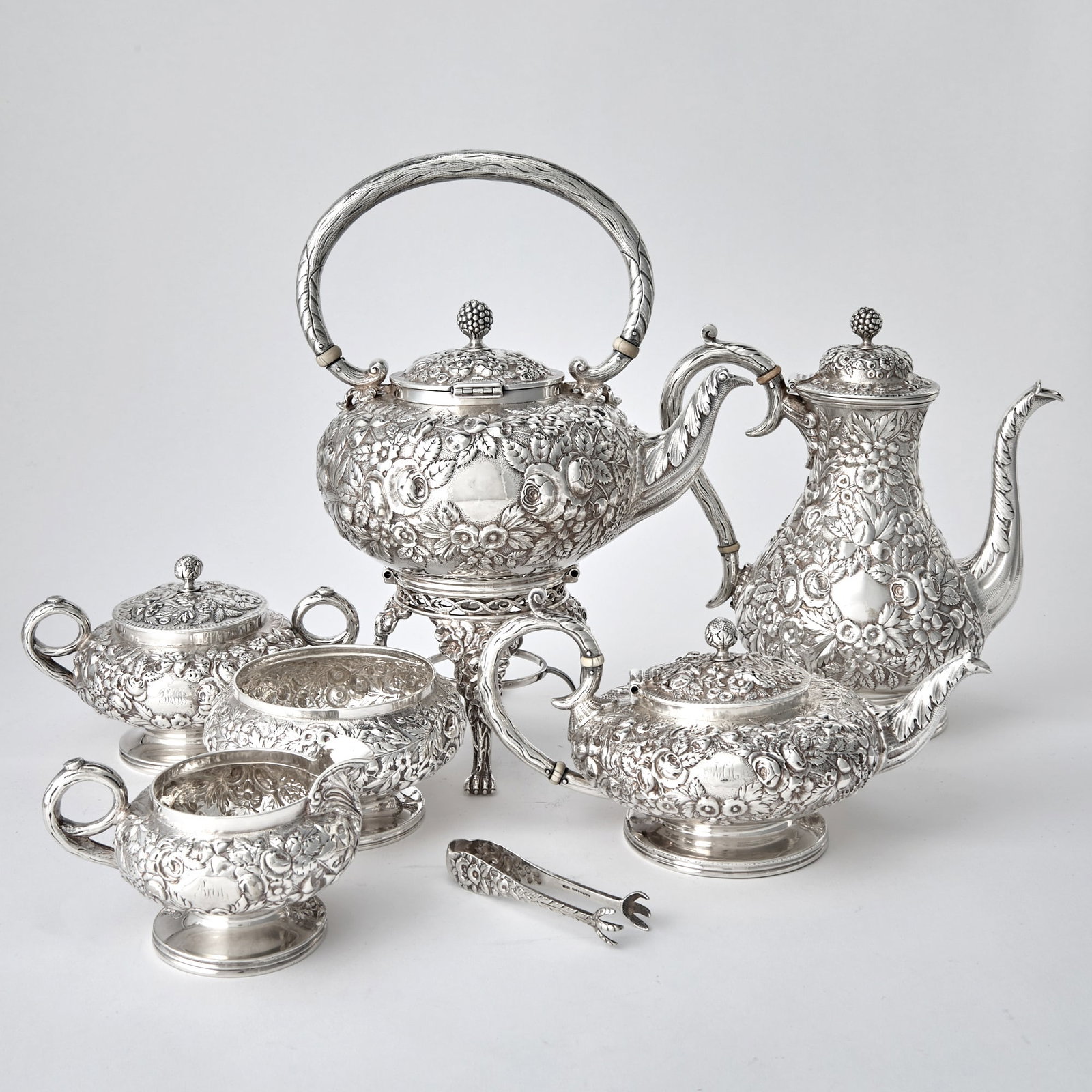 S. Kirk & Son Sterling Silver Tea and Coffee Service (1 of 4)