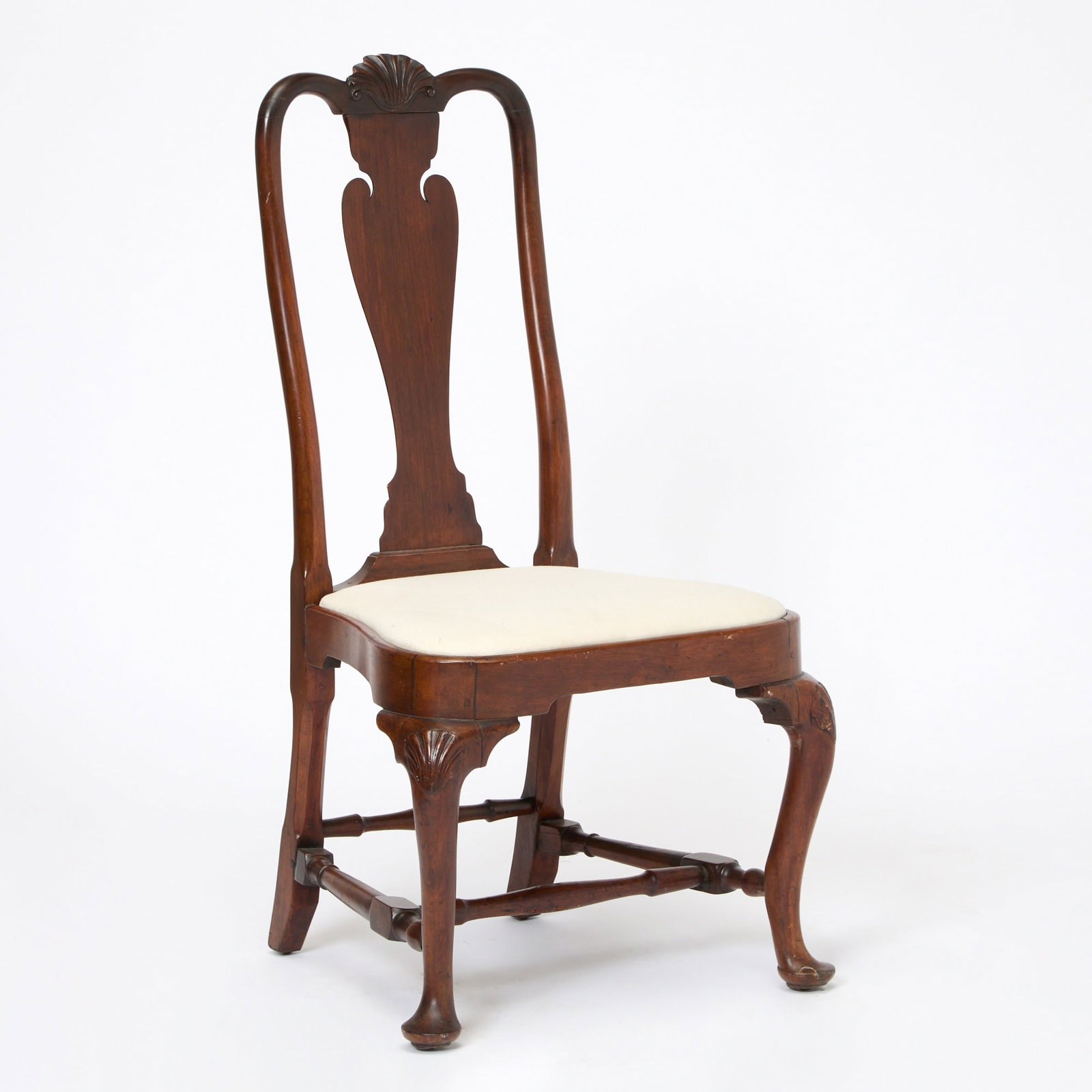 Queen Anne Mahogany Side Chair (1 of 6)