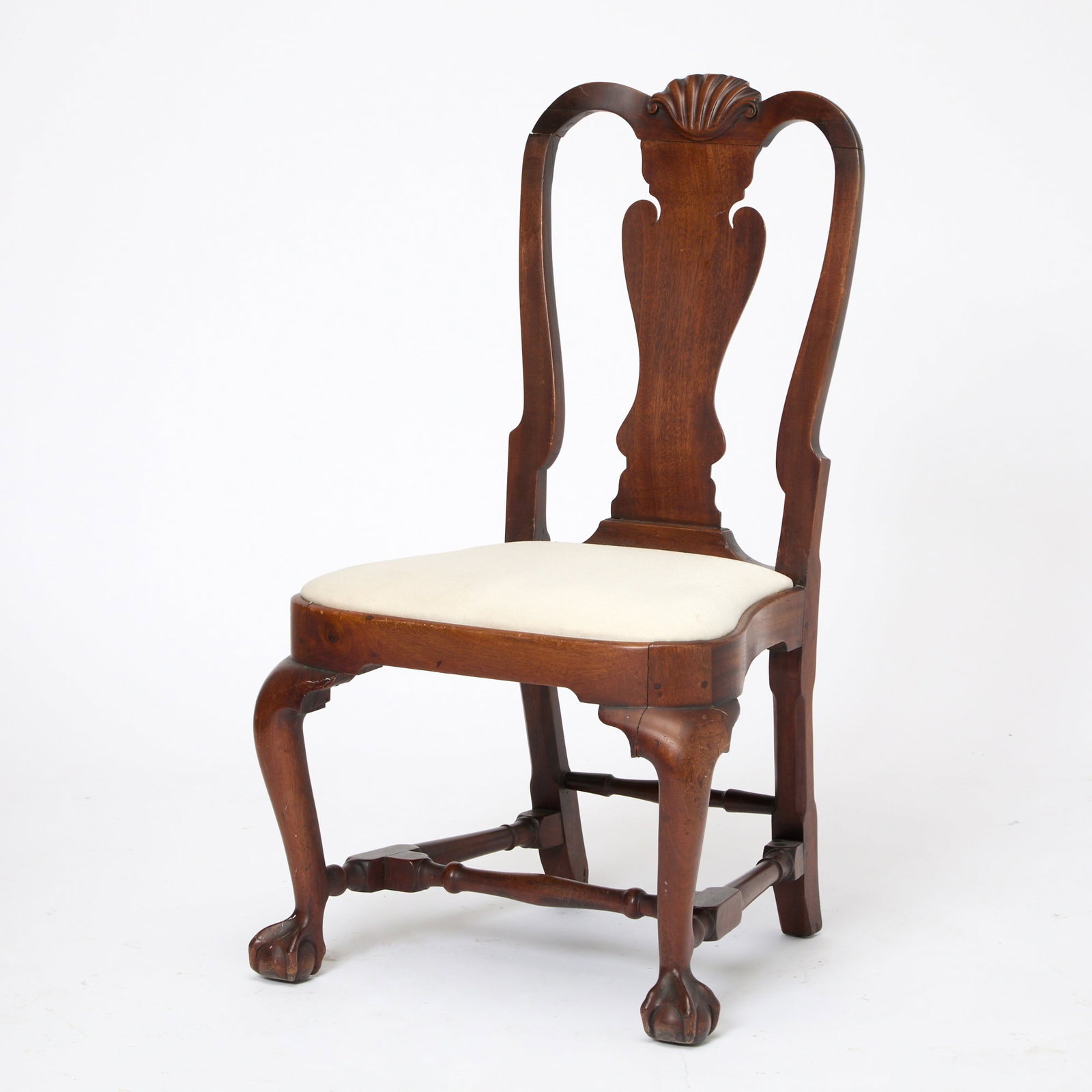 Queen Anne Mahogany Side Chair (1 of 6)