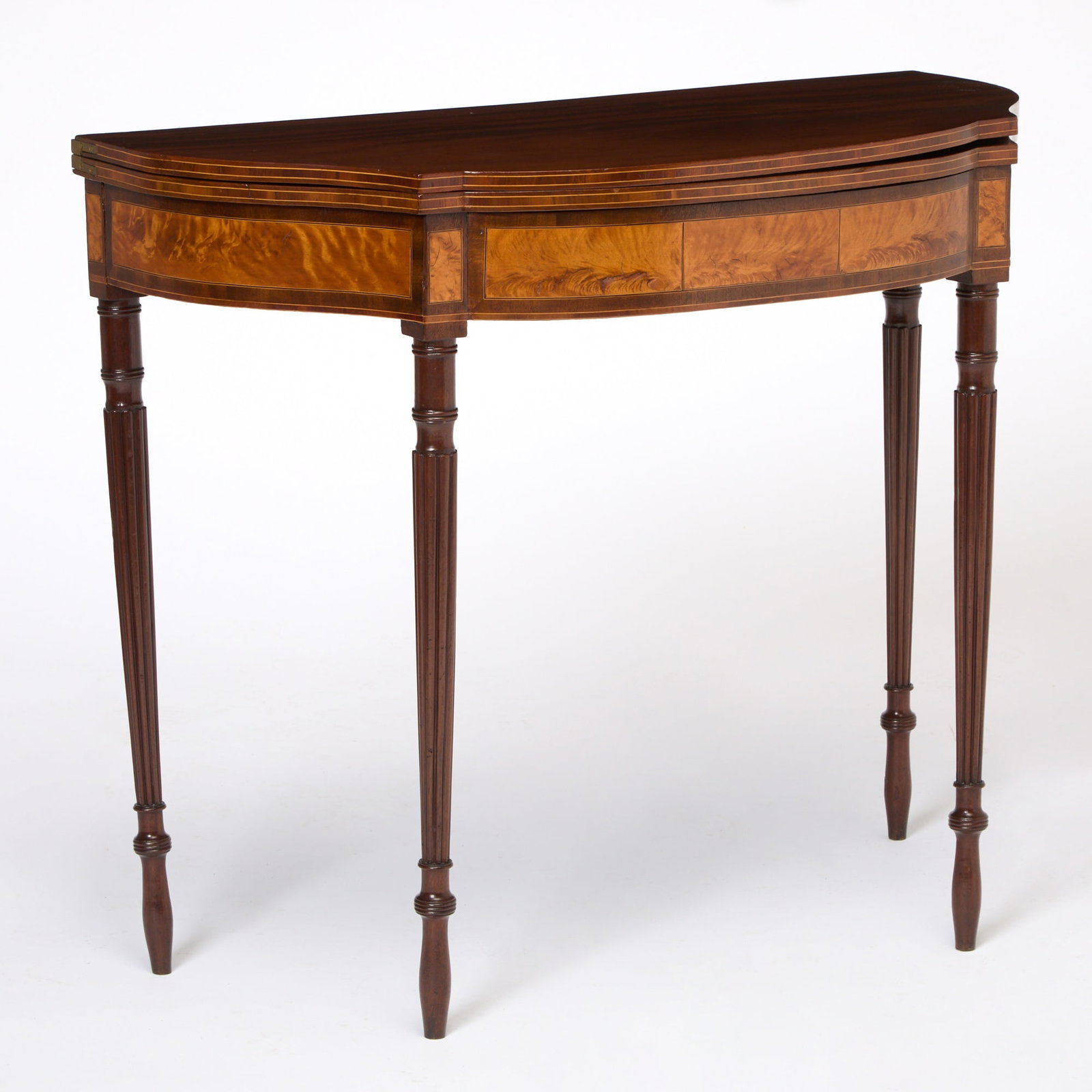 Federal Inlaid Mahogany Card Table (1 of 7)