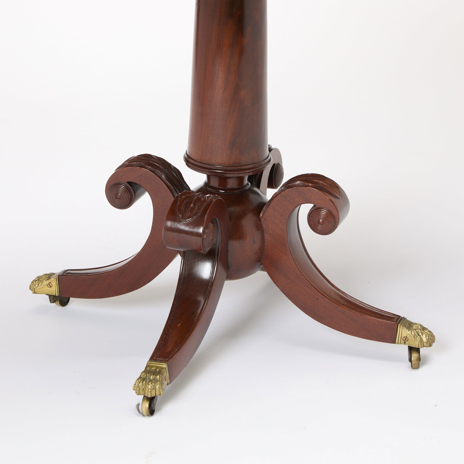 Classical Mahogany Three Drawer Work Table - 3