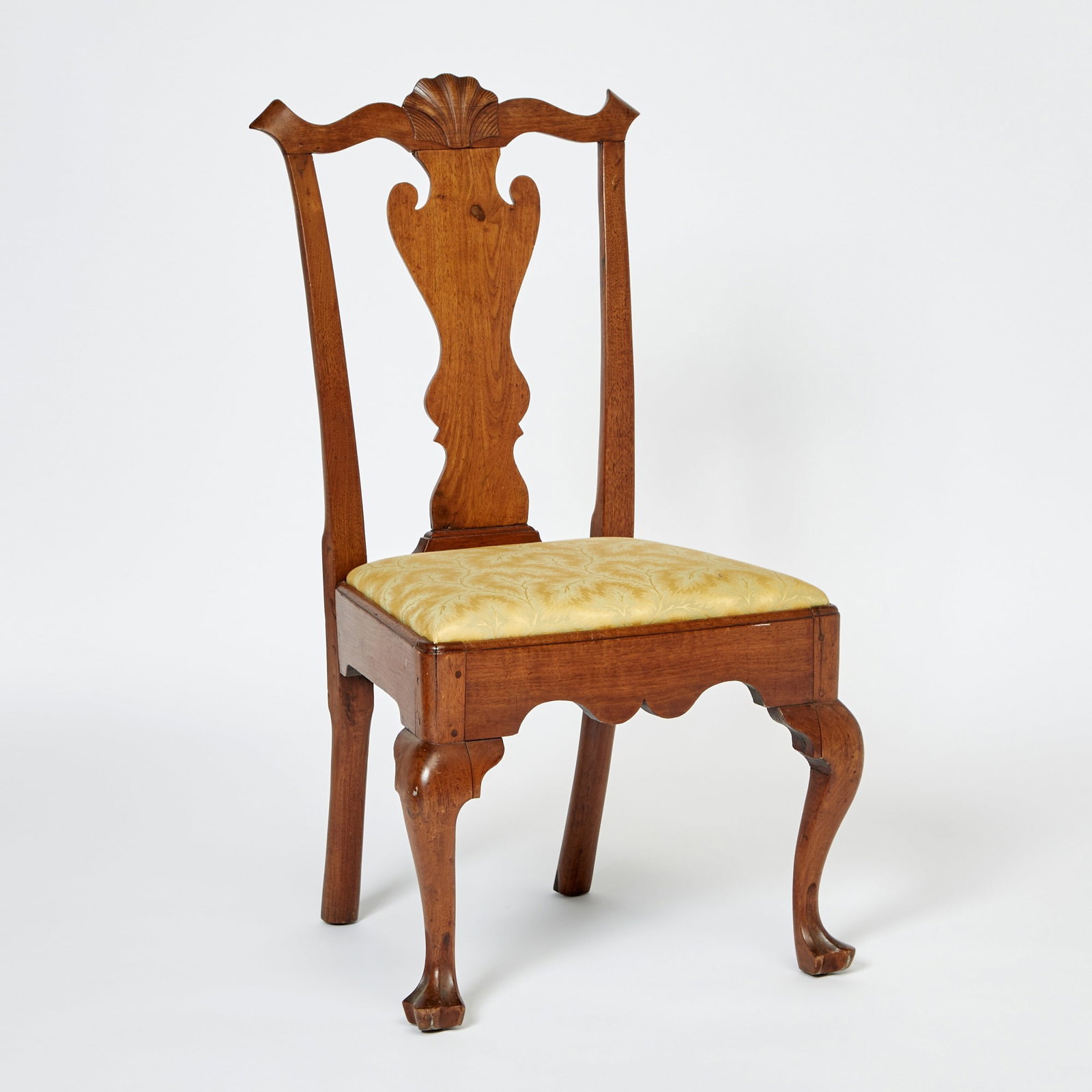 Chippendale Walnut Side Chair (1 of 6)