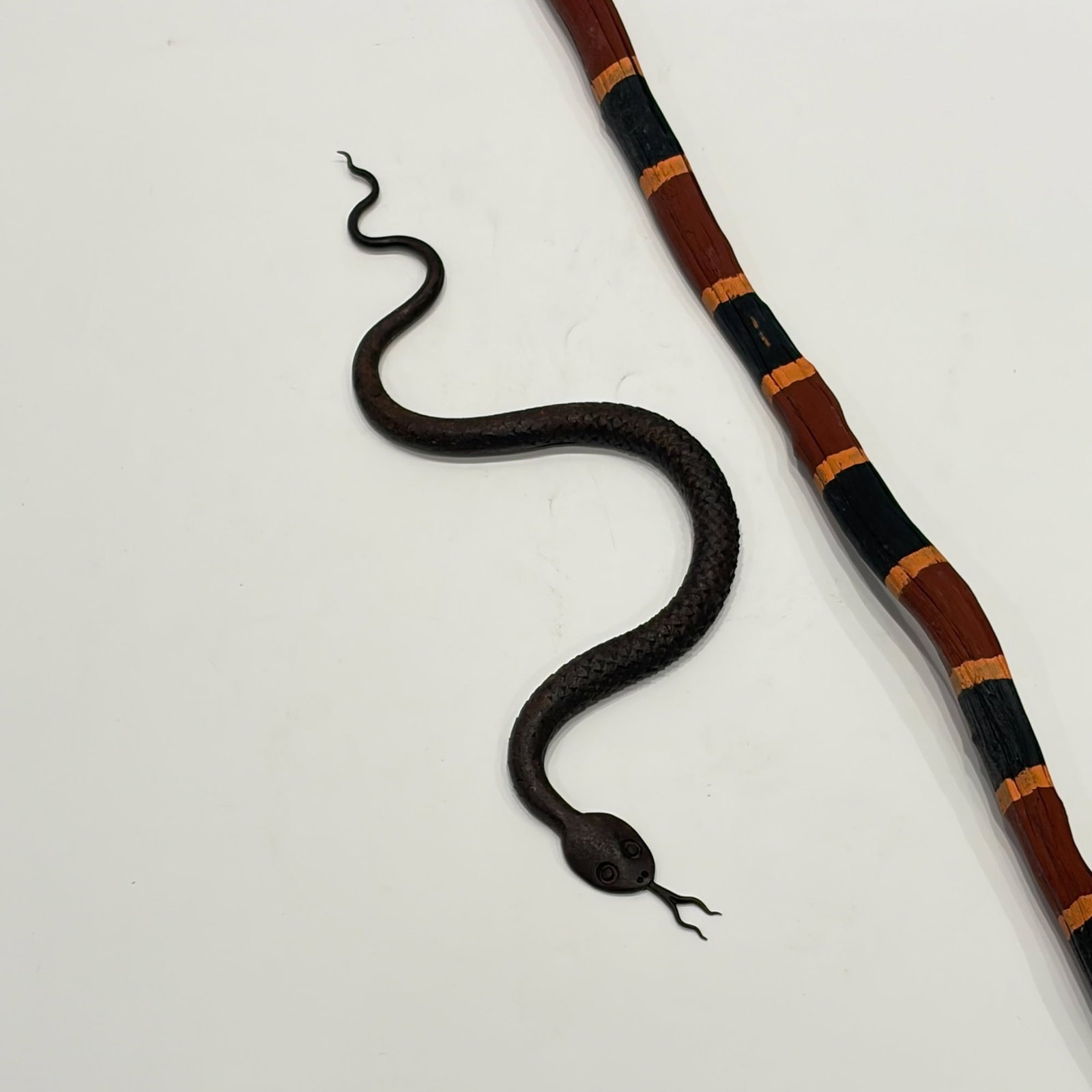 Two Snake Figures - 2