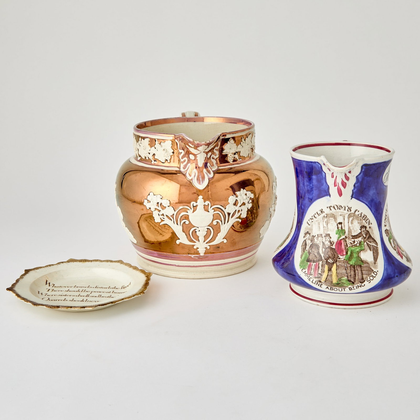Three Staffordshire Table Articles - 3