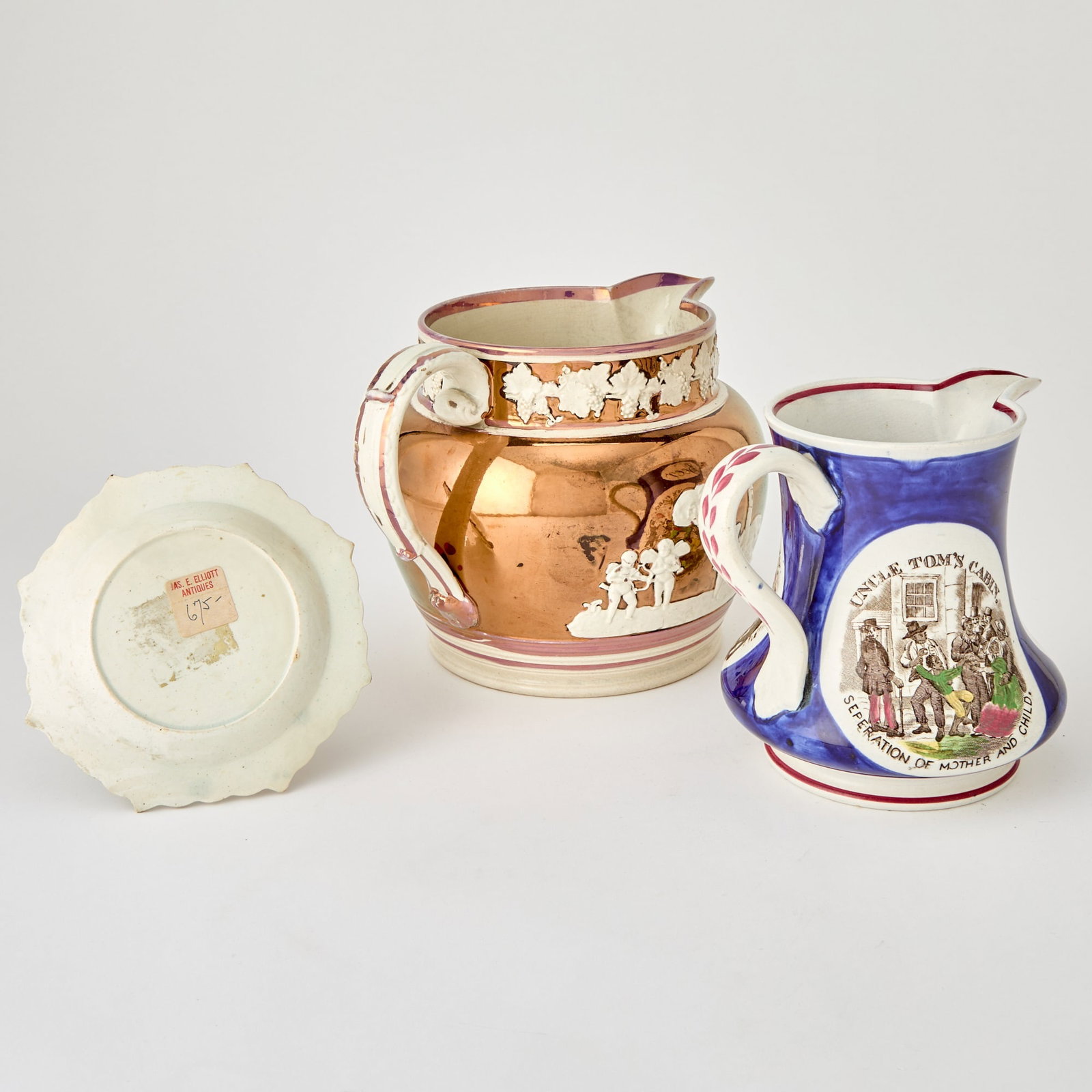 Three Staffordshire Table Articles - 4