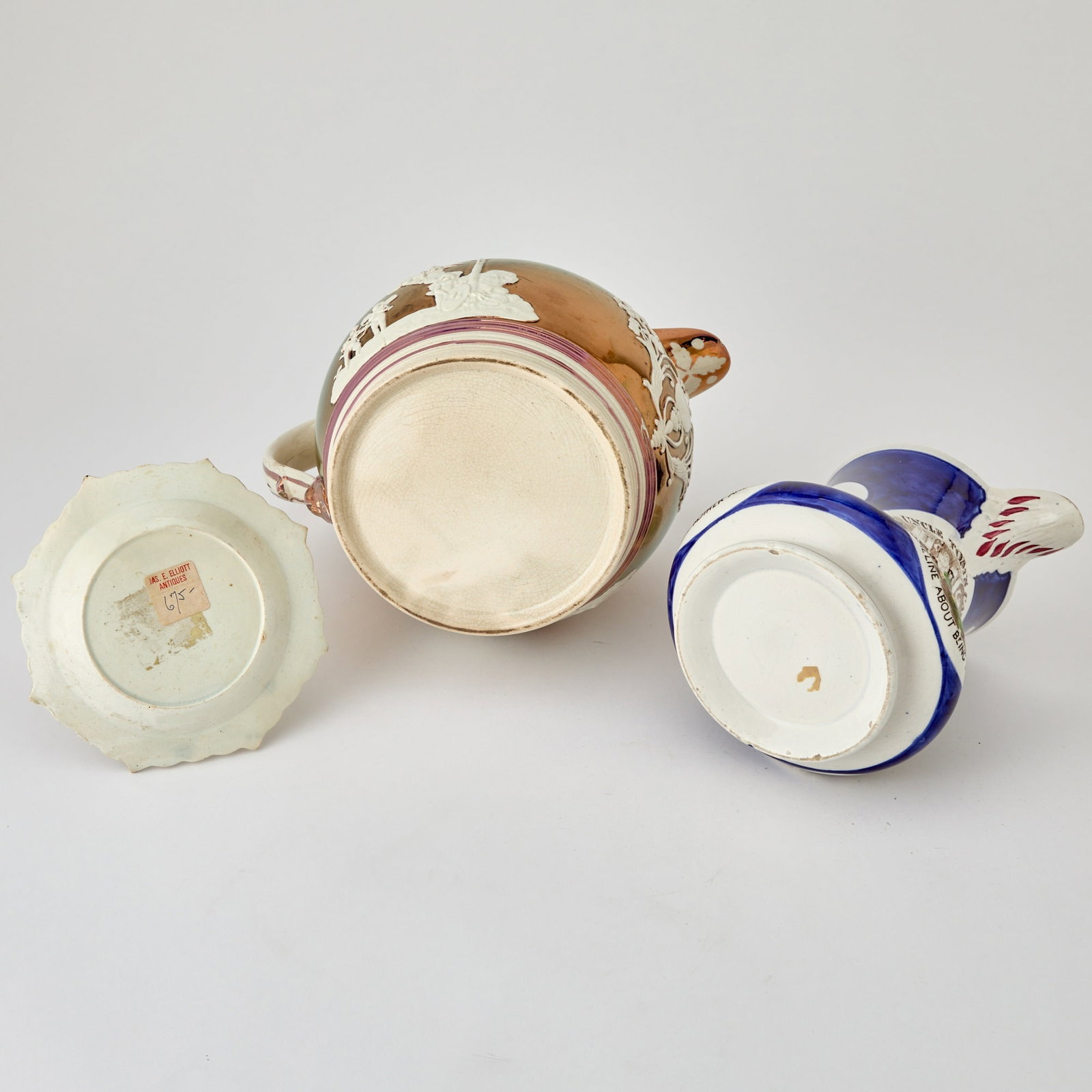 Three Staffordshire Table Articles - 5
