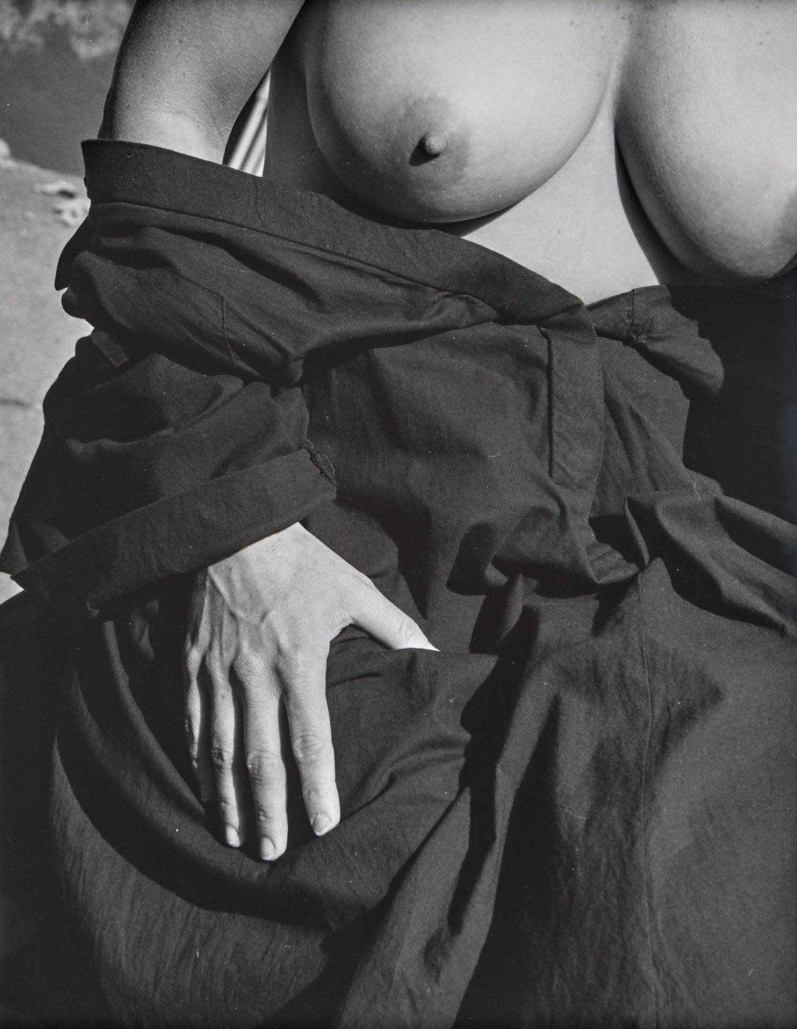Manuel Álvarez Bravo, El Trapo Negro, 1986 (1 of 2)