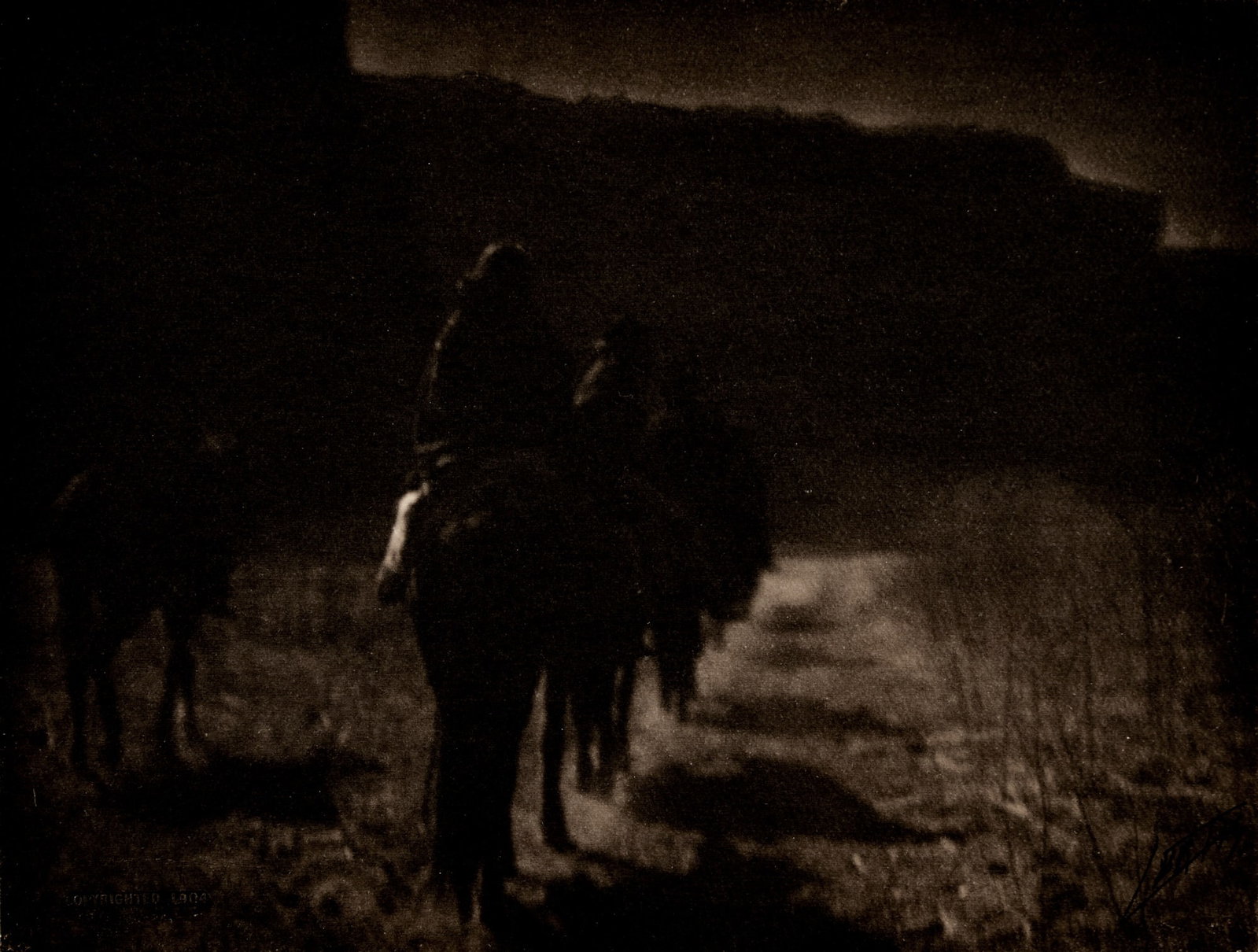 Edward S. Curtis, The Vanishing Race, 1904 (1 of 5)
