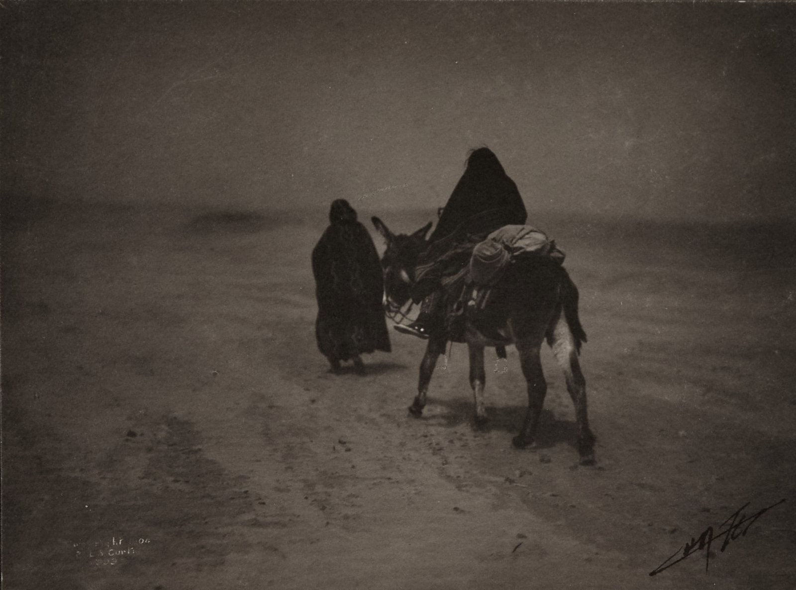 Edward S. Curtis, Into the Dust, 1903 (1 of 5)
