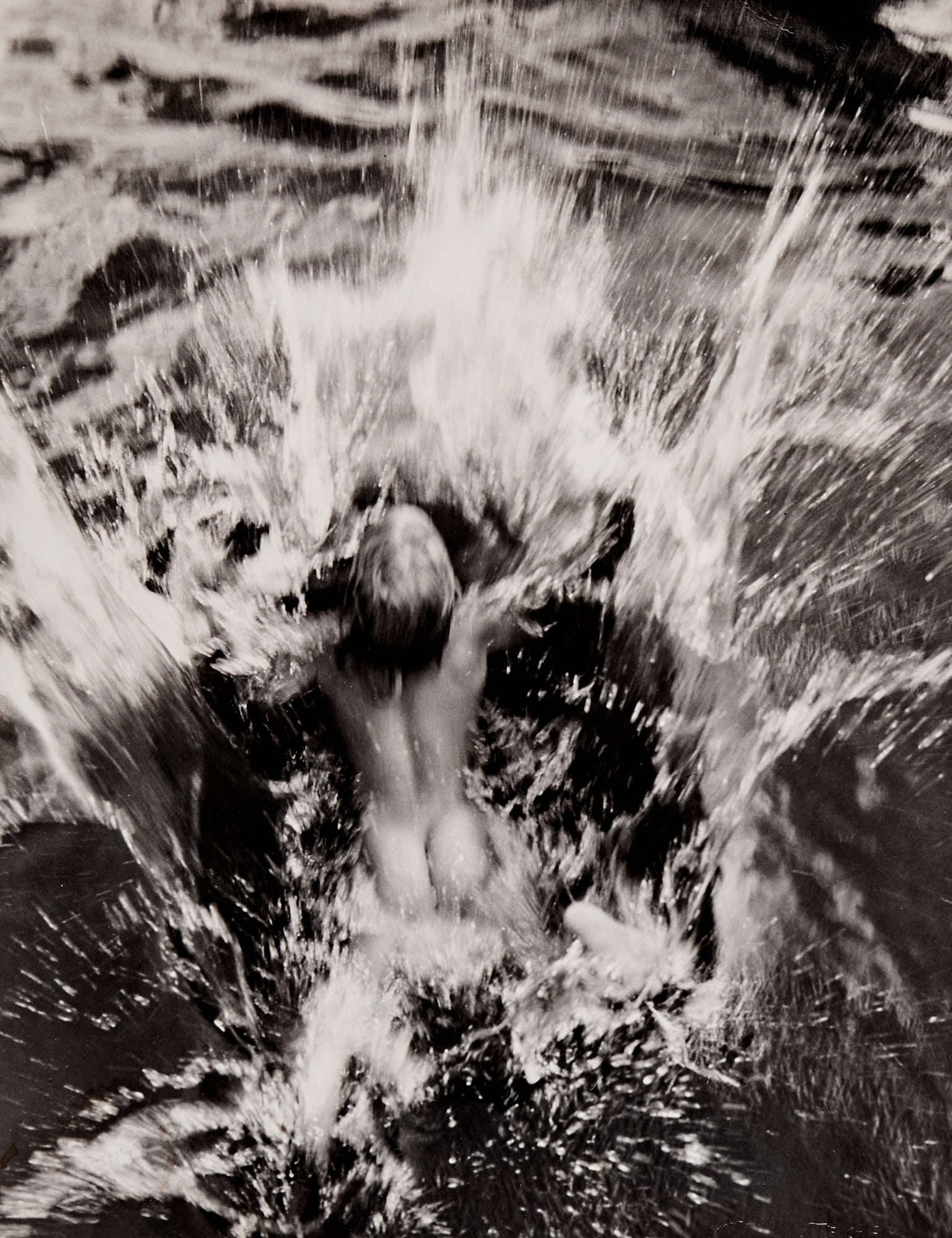 Edward Steichen, Dana Miller in the Pond, Umpawag, Connecticut, c. 1954 (1 of 4)