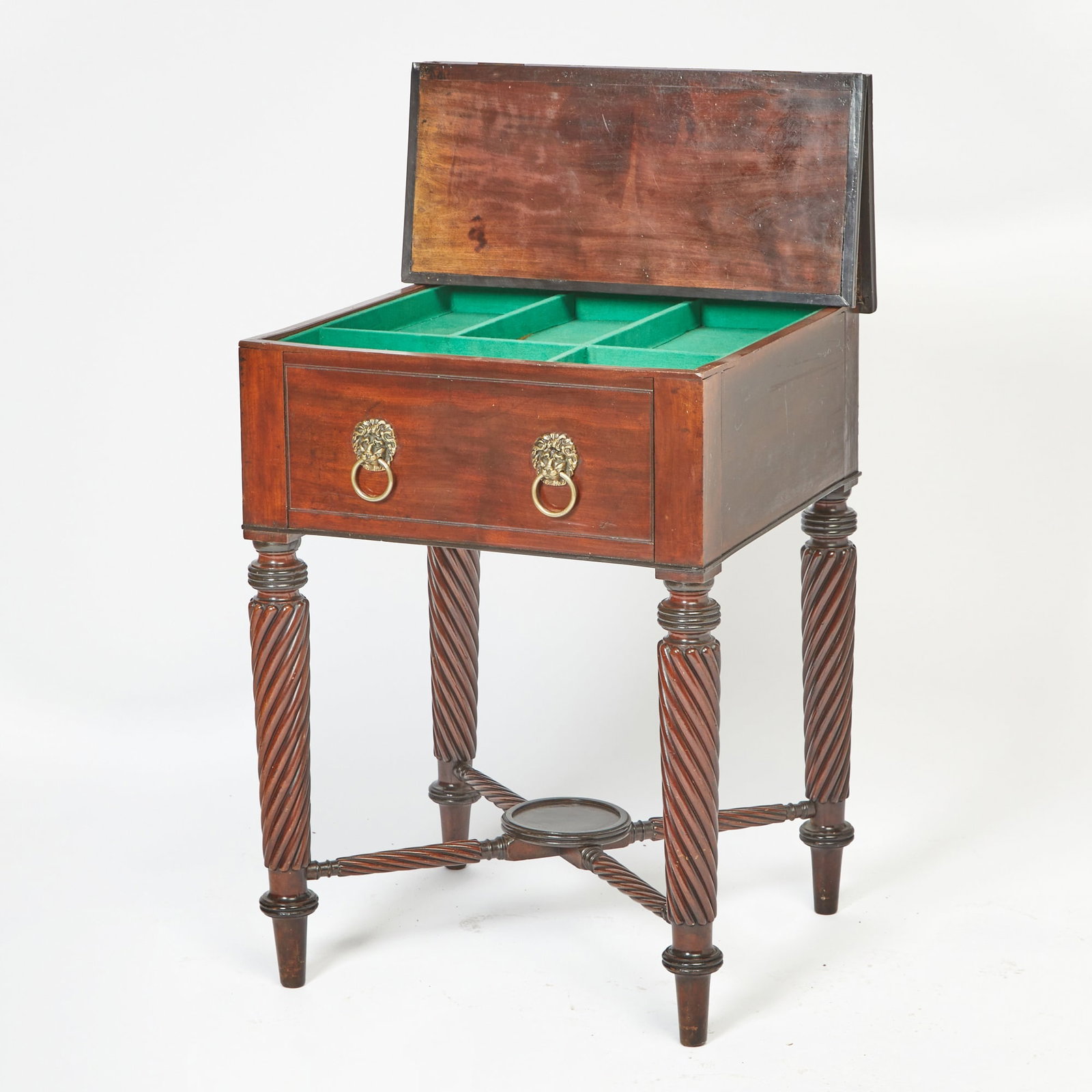 Regency Mahogany Work Table - 2