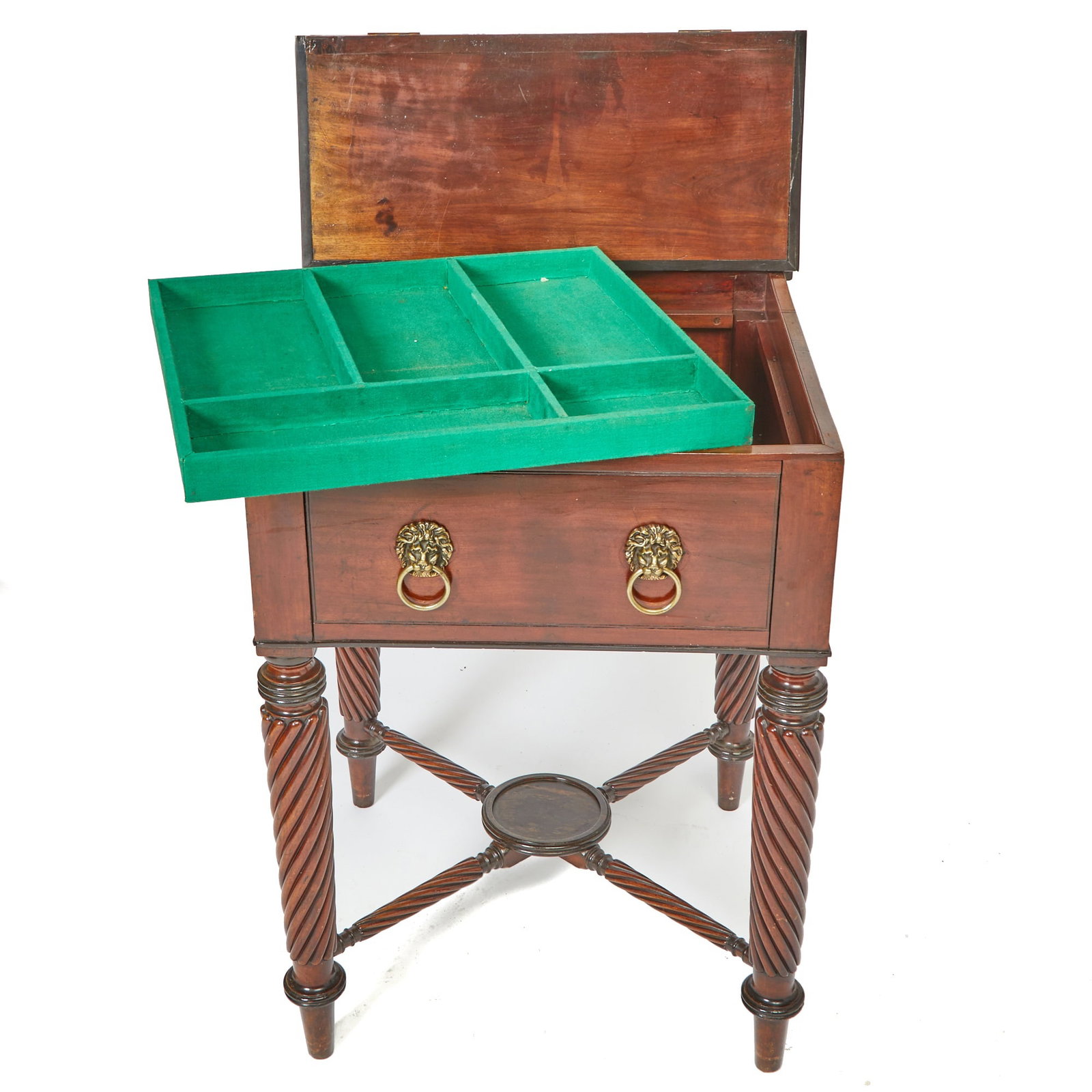 Regency Mahogany Work Table - 3