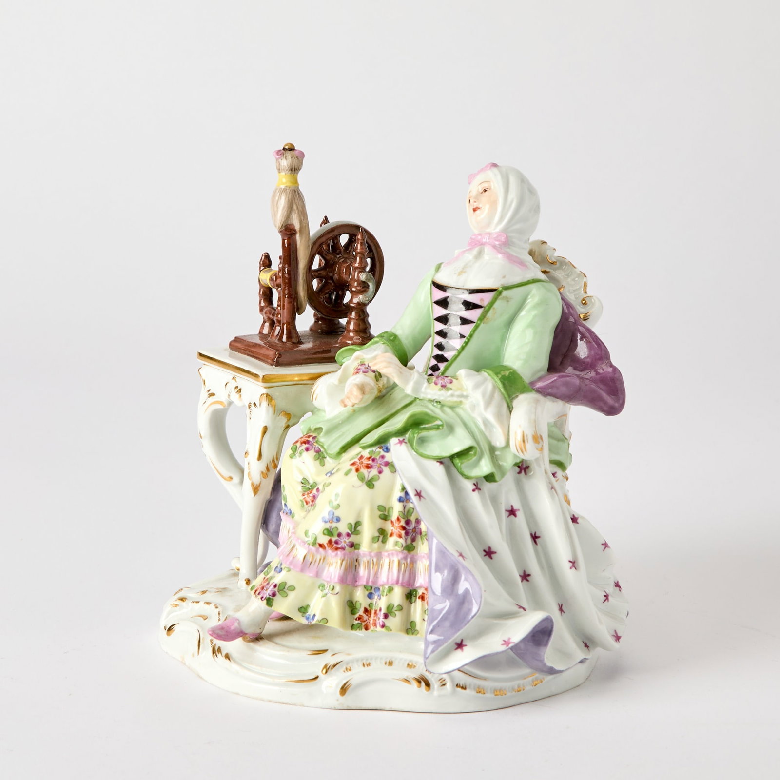 Meissen Porcelain Figure of "The Spinner" (1 of 5)