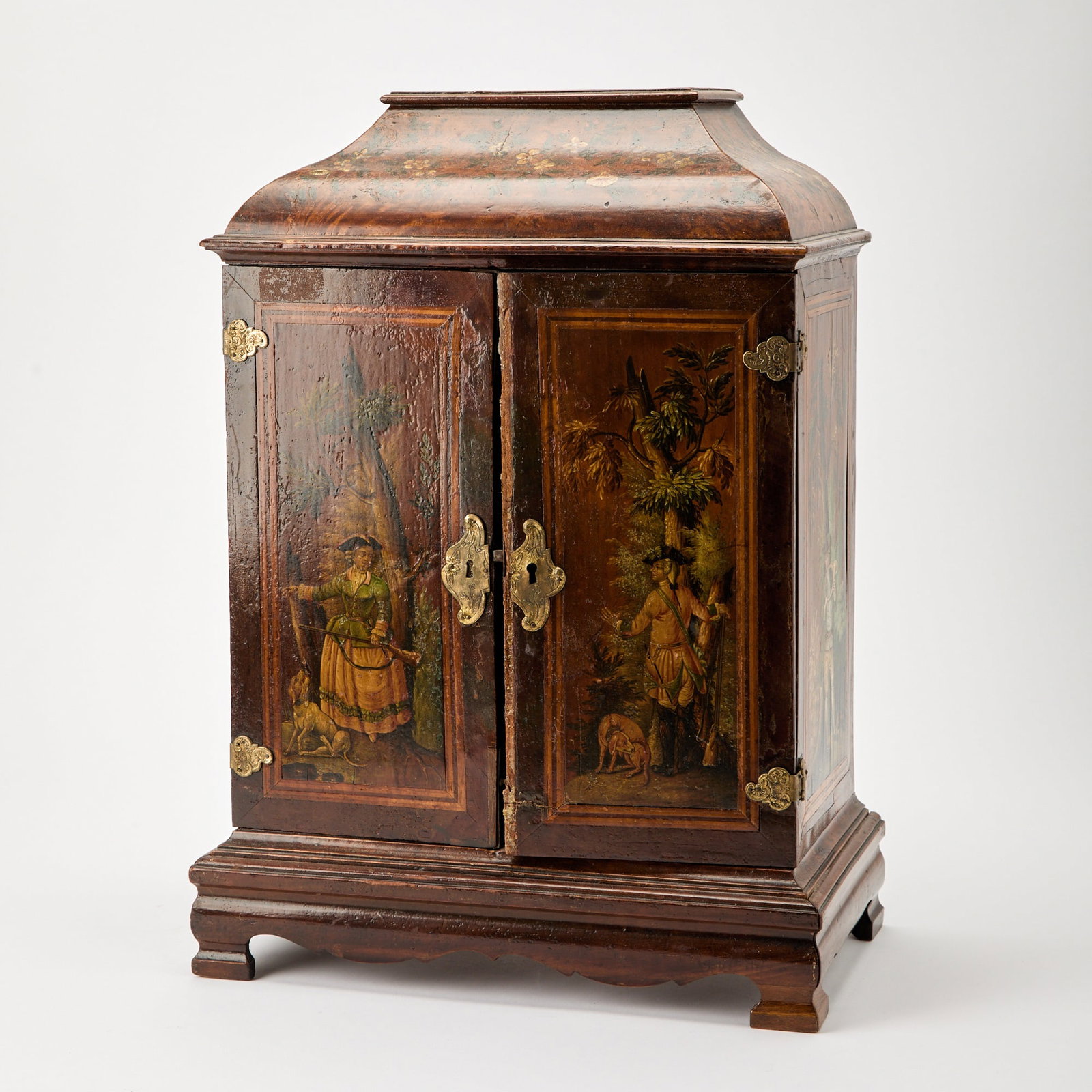 North European Painted Maple Table Cabinet (1 of 6)