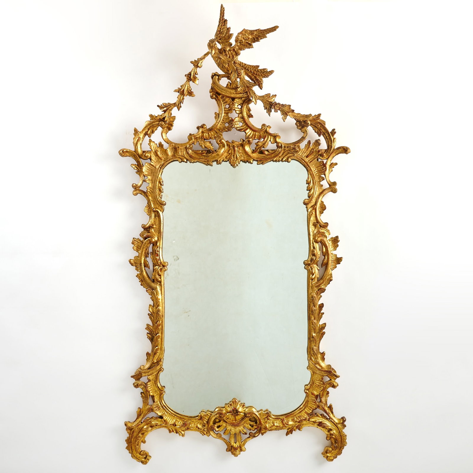 George II Style Giltwood Mirror (1 of 3)