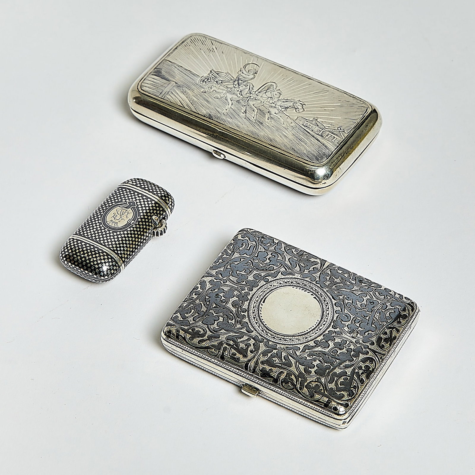 Group of Silver and Niello Articles (1 of 6)