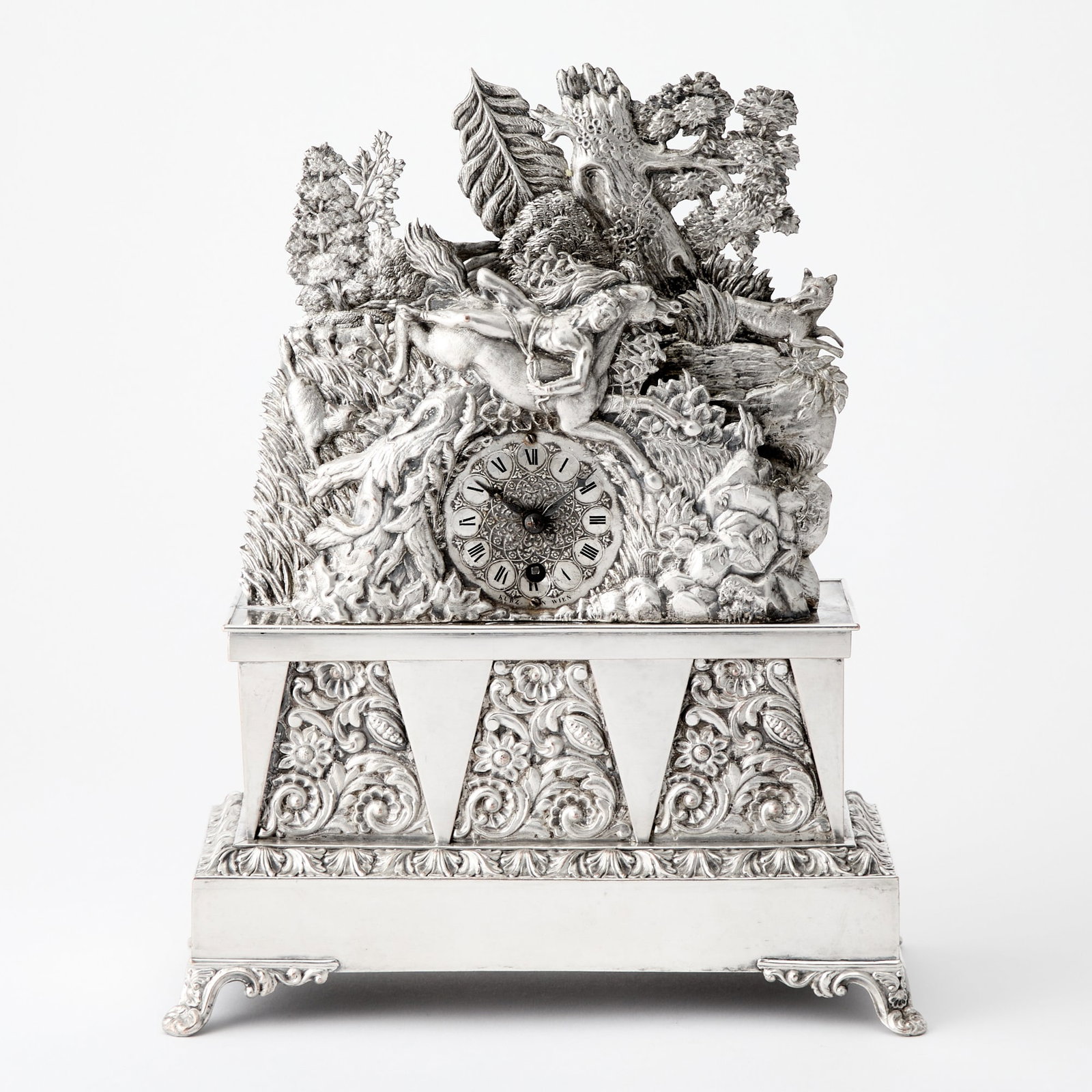 Austrian Silver Clock