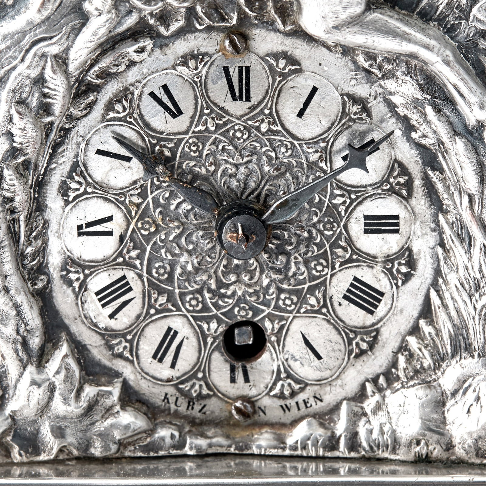Austrian Silver Clock - 2