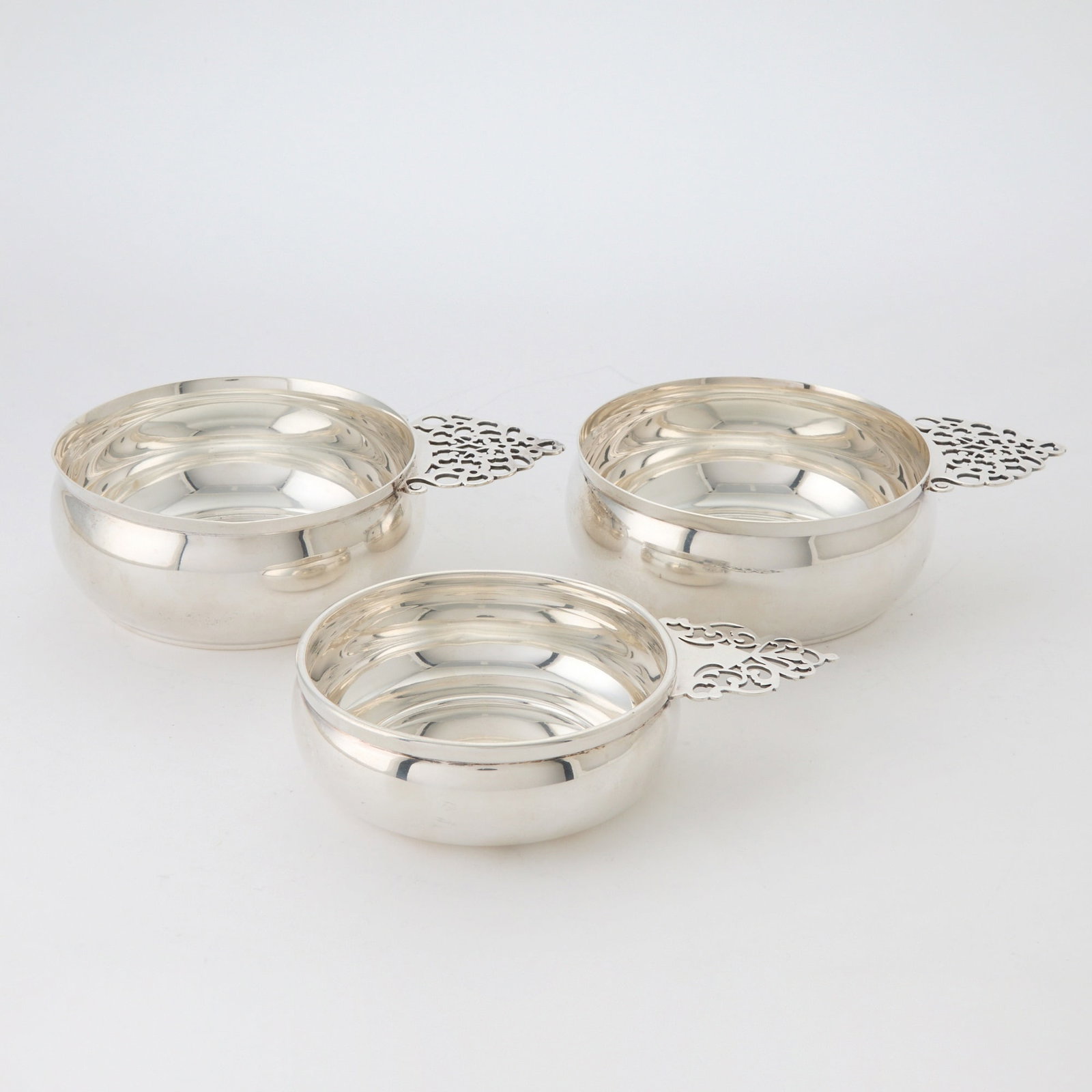 Three American Sterling Silver Porringers (1 of 3)