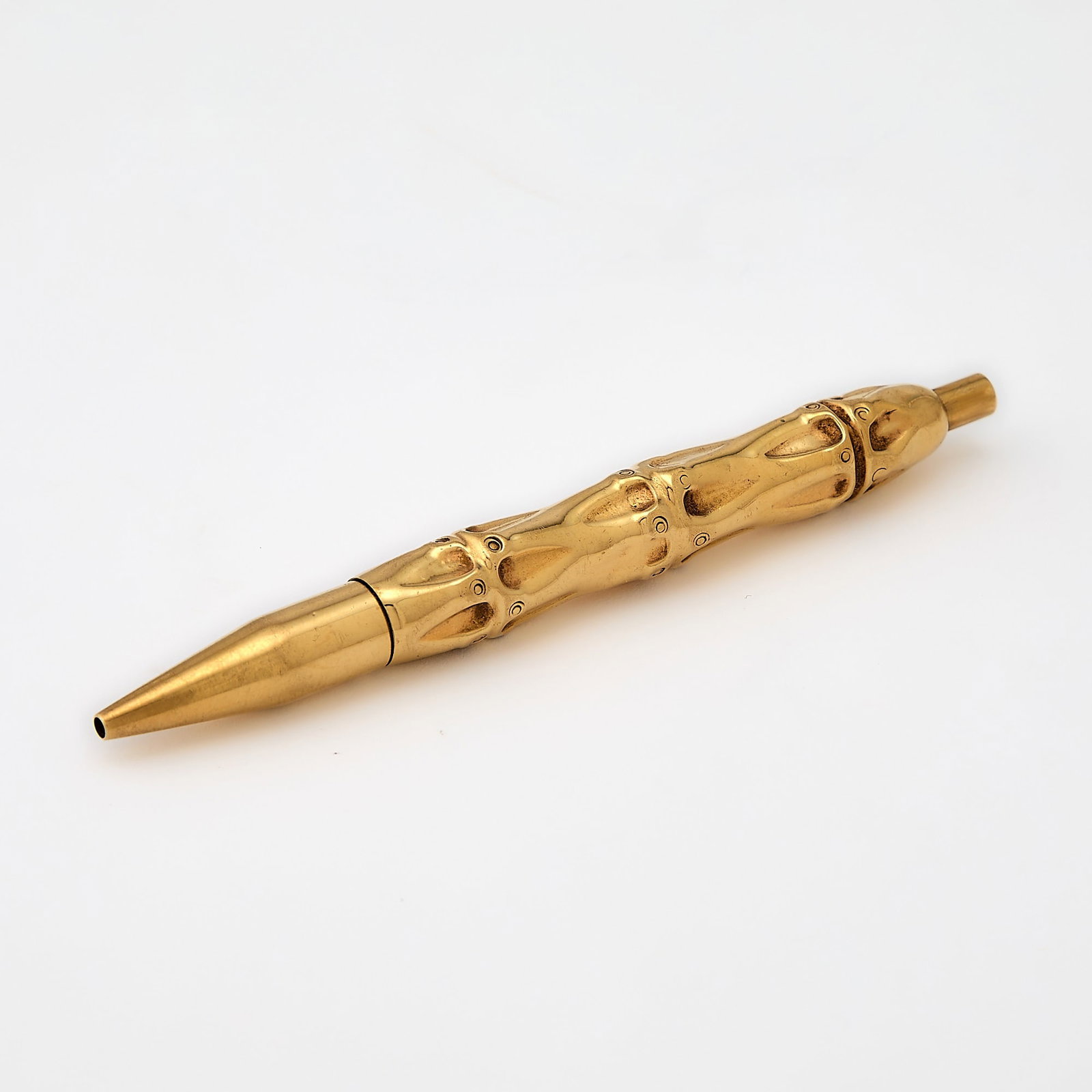 Tiffany & Co. 18K Gold Pen: Length 4 inches.