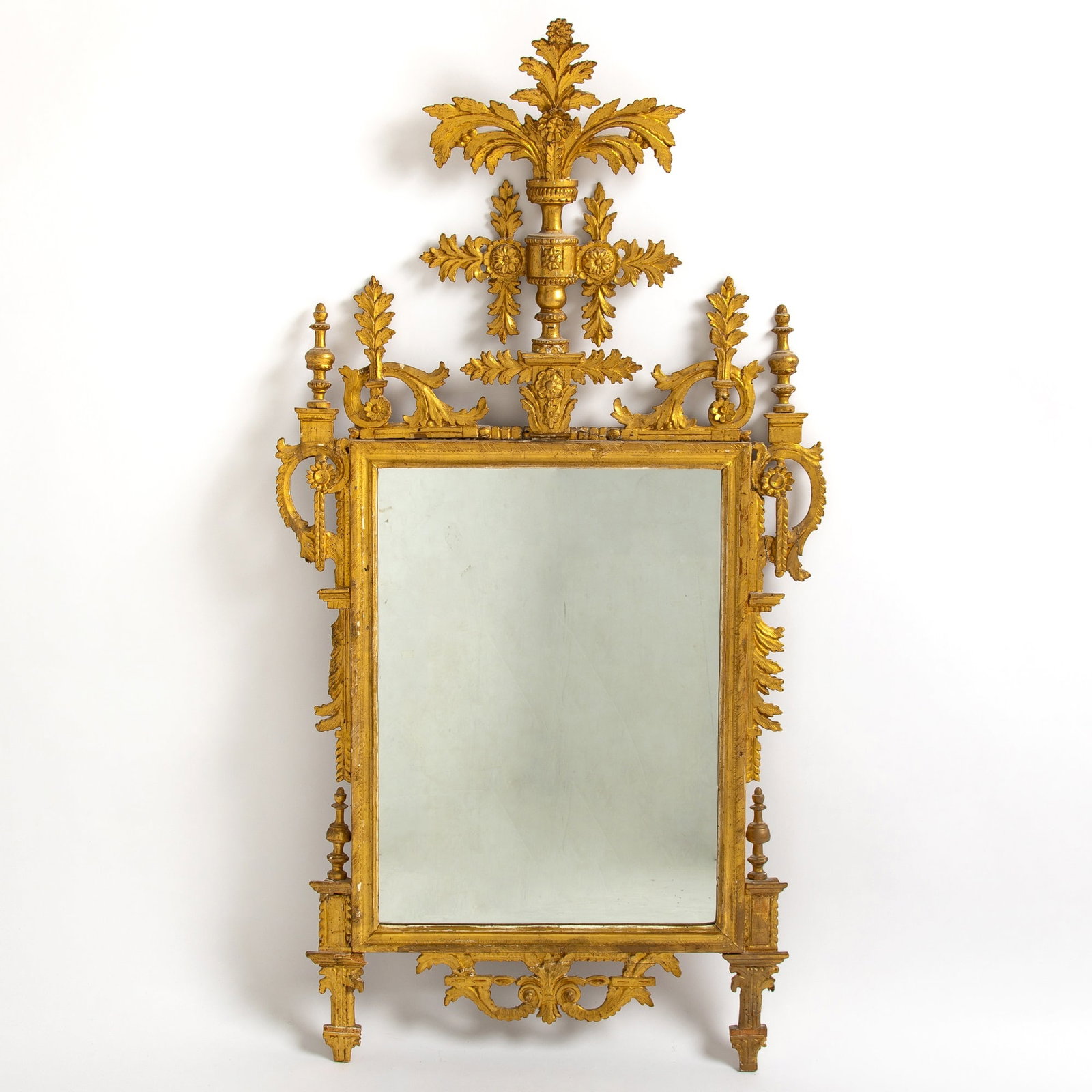 Louis XVI Giltwood Mirror (1 of 3)