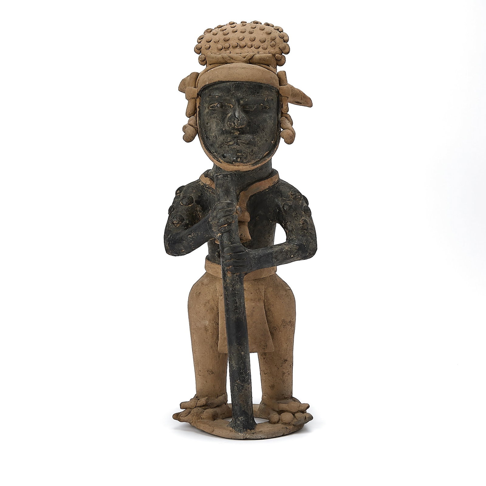 Veracruz Standing Warrior with Staff (1 of 7)