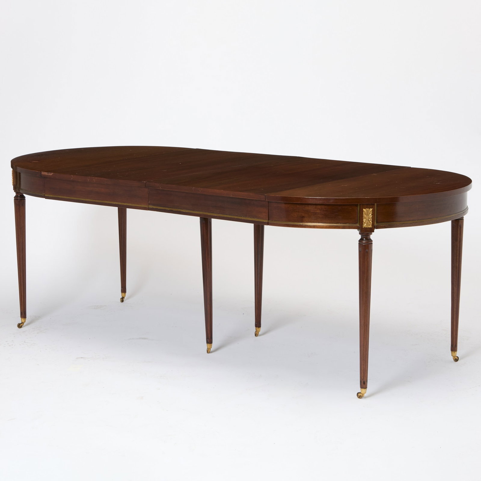 Louis XVI Style Gilt-Bronze Mounted Mahogany Dining Table (1 of 5)