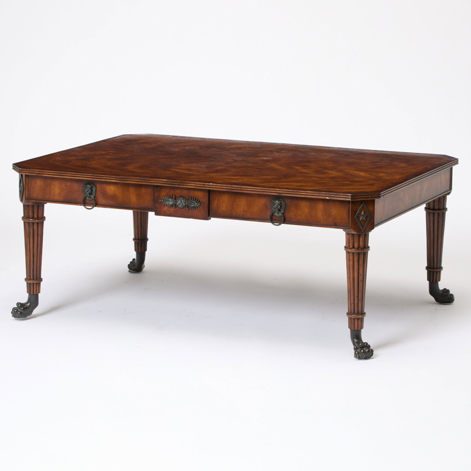 Regency Style Mahogany Coffee Table (1 of 7)