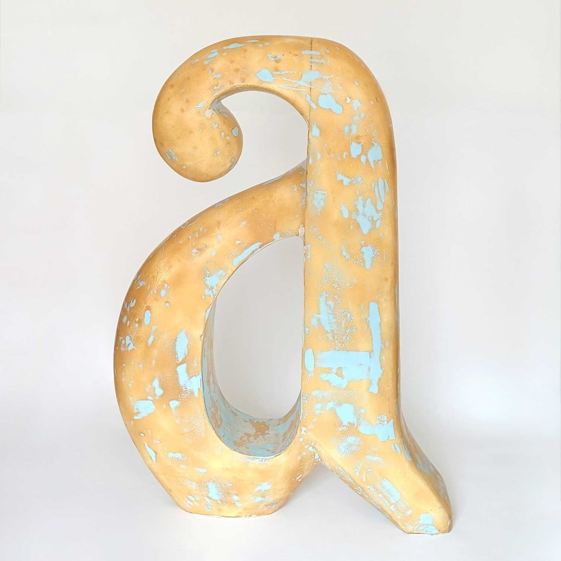 Jim Melchert: American, 1930-2023 Pattern for Classic "a", 1969 Mixed media 57 x 40 x 10 1/2 inches (144.8 x 101.6 x 26.7 cm)