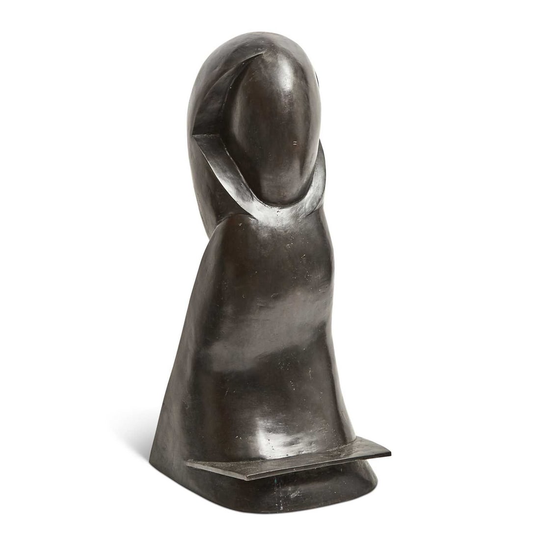 Joel Fisher: American, b. 1947 Grand Valor, 1985-88 Bronze with dark brown patina 48 x 19 3/4 x 20 inches (121.9 x 50.2 x 50.8 cm) Provenance: Sale, Christie's, New York, May 2, 1995, lot 182
