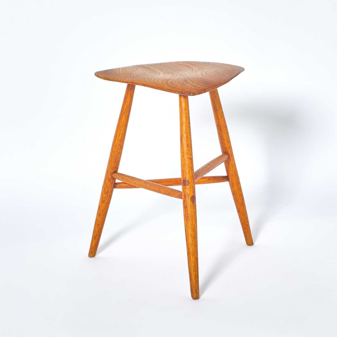 Wharton Esherick Elm Stool (1 of 5)