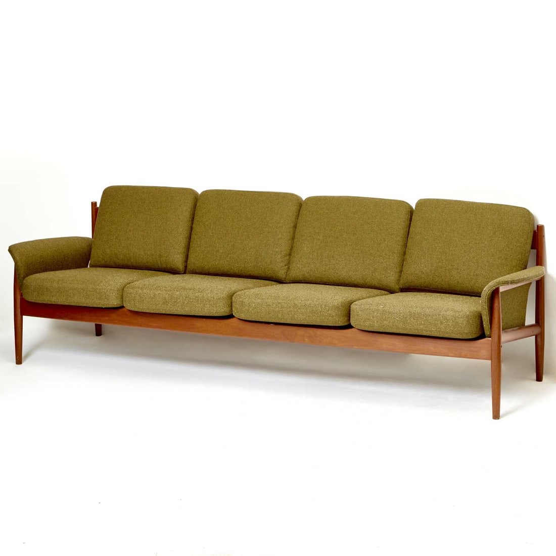Greta Jalk for France & Sons Upholstered Teak Sofa (1 of 4)