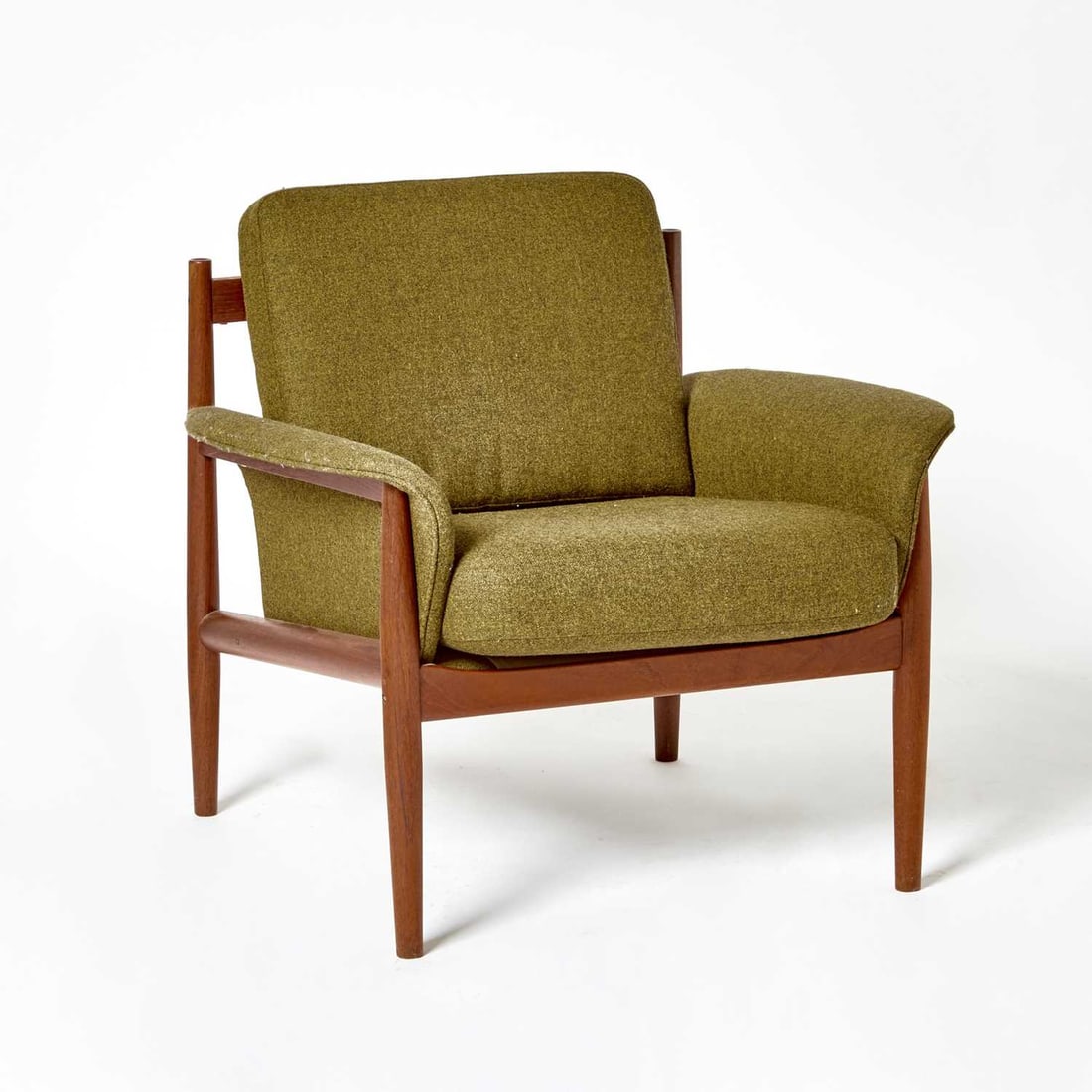 Greta Jalk for France & Sons Upholstered Teak Armchair (1 of 5)