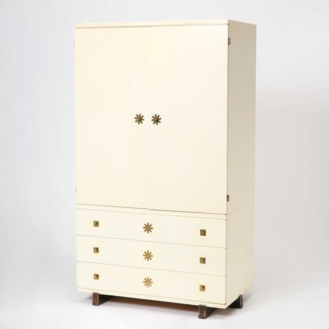 Tommi Parzinger Lacquered Wood Wardrobe (1 of 5)